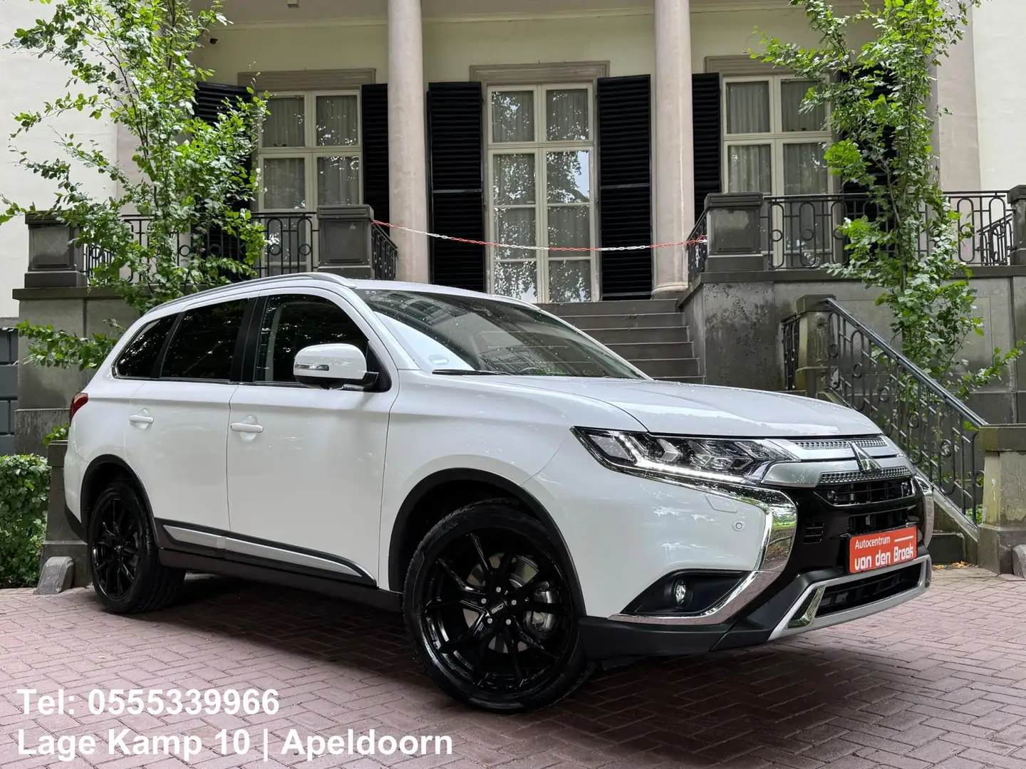 Mitsubishi Outlander 2.0 ClearTec 4WD 7P Automaat Leder Sch-Dak Navi Xe Blanco - 1