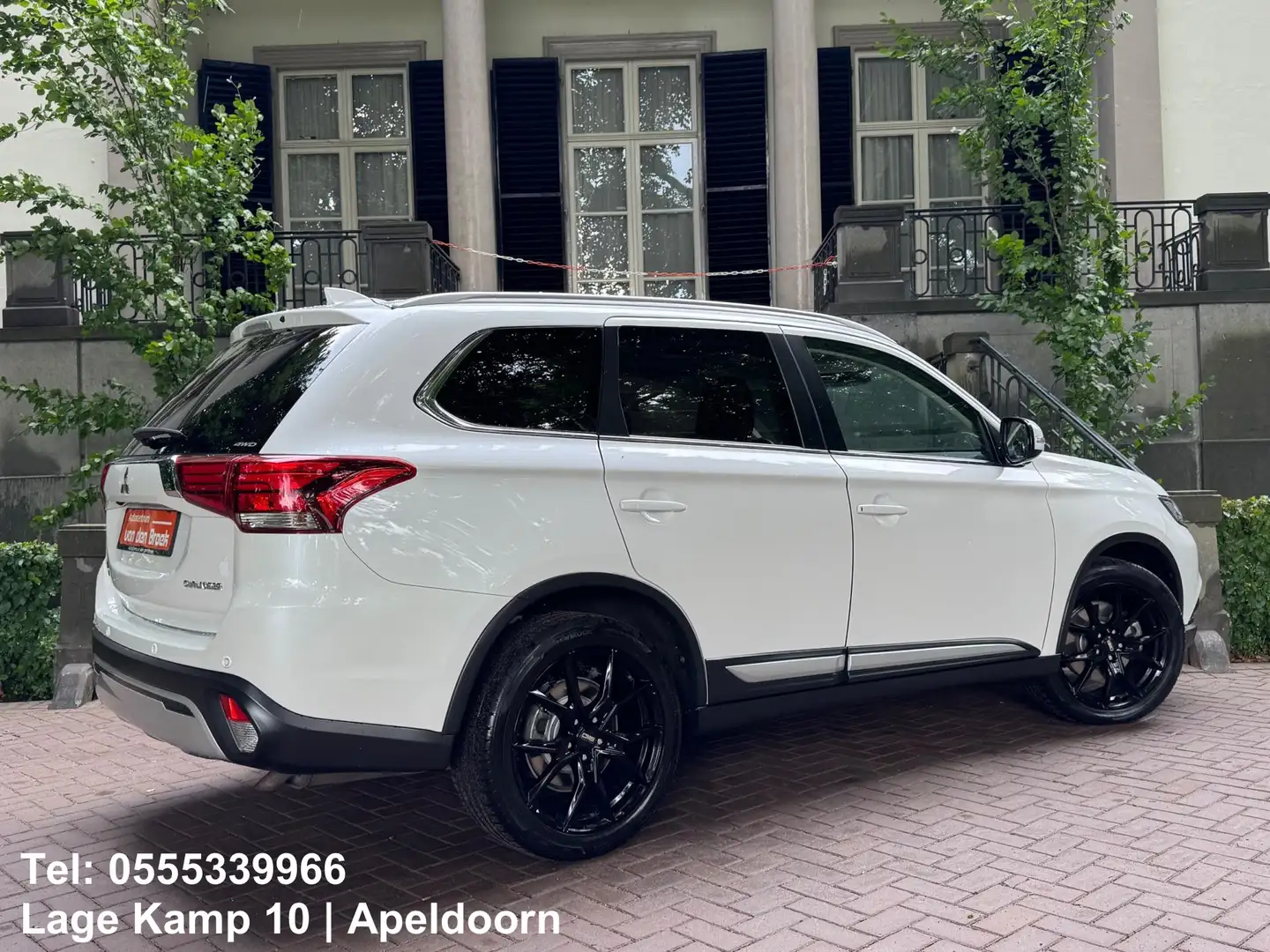 Mitsubishi Outlander 2.0 ClearTec 4WD 7P Automaat Leder Sch-Dak Navi Xe Blanco - 2