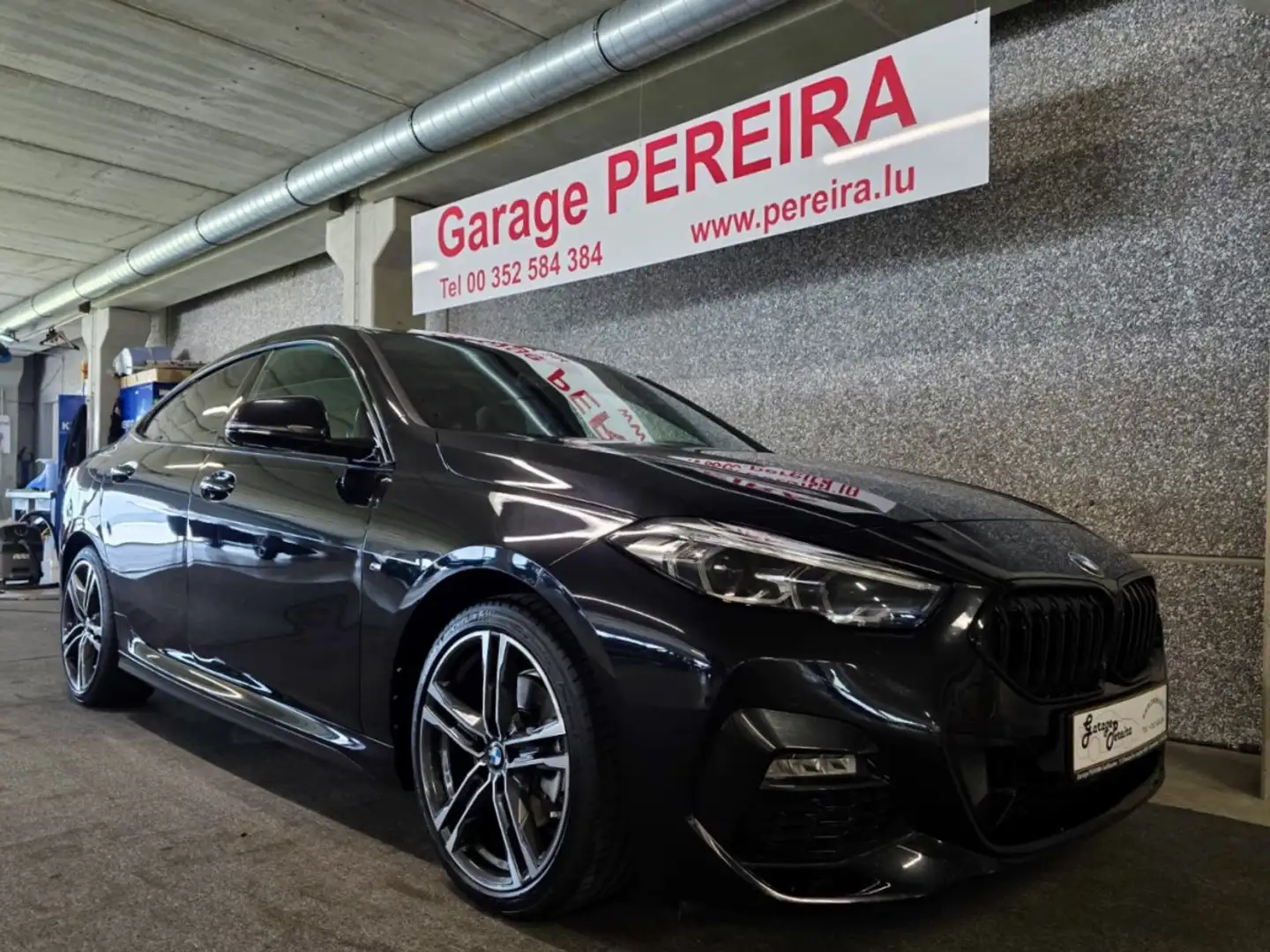 BMW 218 Gran Coupe i M SPORT PAKET CUIR NAVI 1 HAND Noir - 1