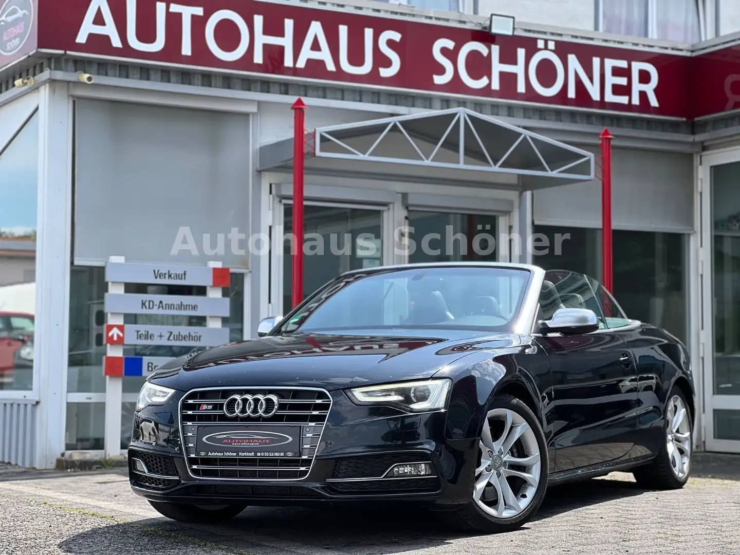 Audi S5 Cabriolet 3.0 TFSI quattro**1.HAND!** Noir - 1
