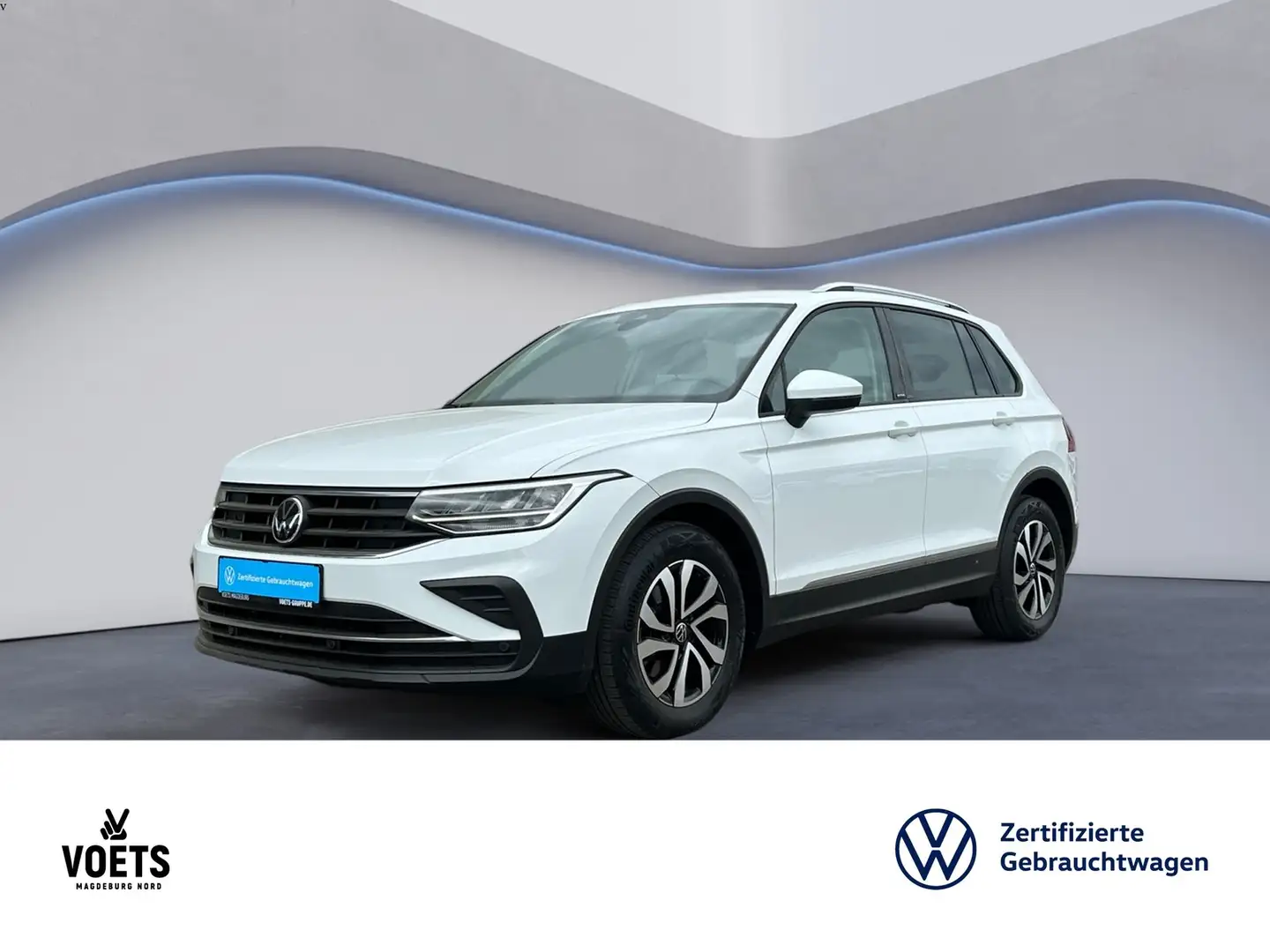 Volkswagen Tiguan 1.5TSI ACTIVE DSG AHK+LED+Navi+Sitzhzg. Blanco - 1