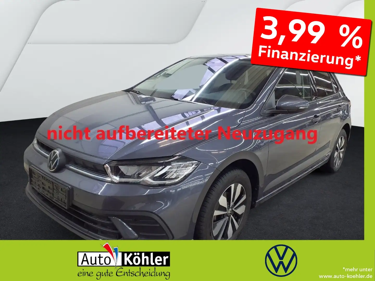 Volkswagen Polo Move TSi Matrix 2xKlima DynLicht KlimaA LED Grau - 1