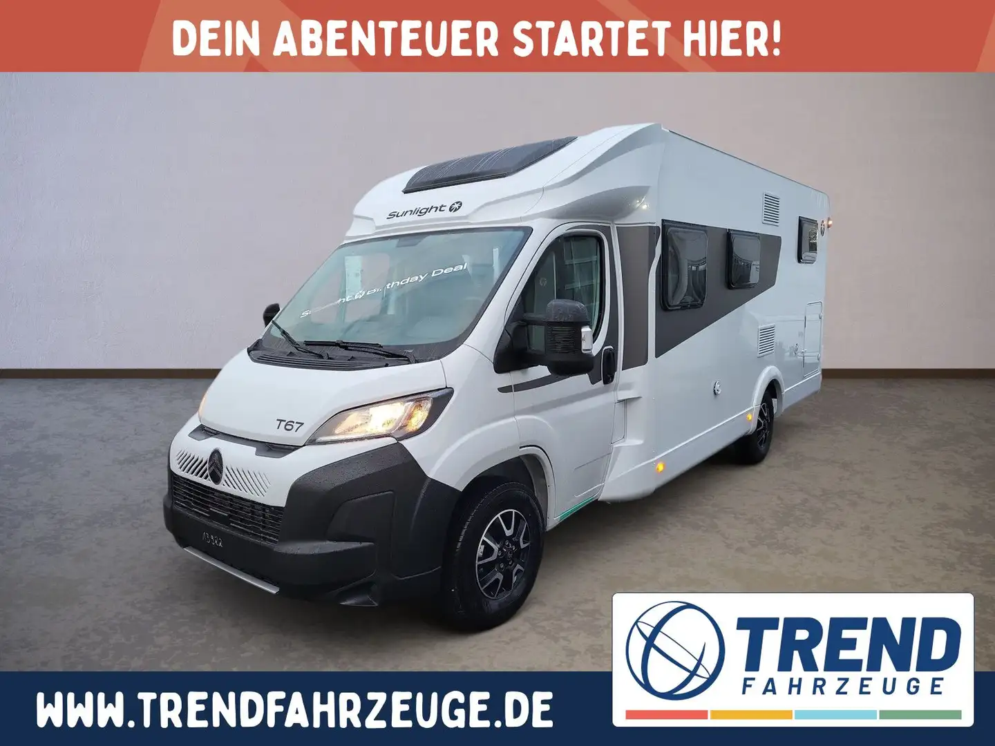 Sunlight T 67 T67 *Family Edition *Radio/Kamera GRATIS Weiß - 1