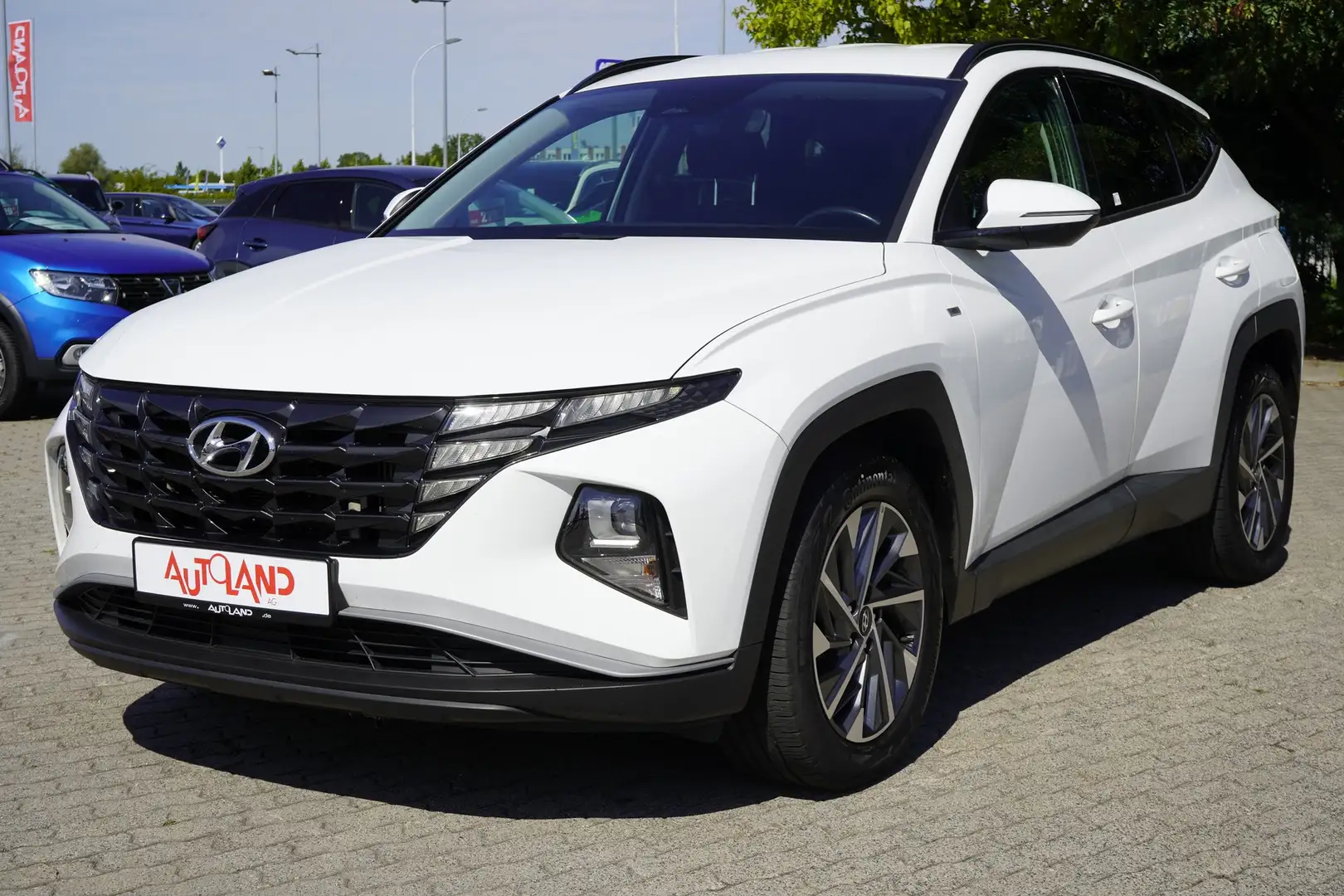 Hyundai TUCSON 1.6 T-GDI DCT LED Kamera Virtual Cockpit Weiß - 2