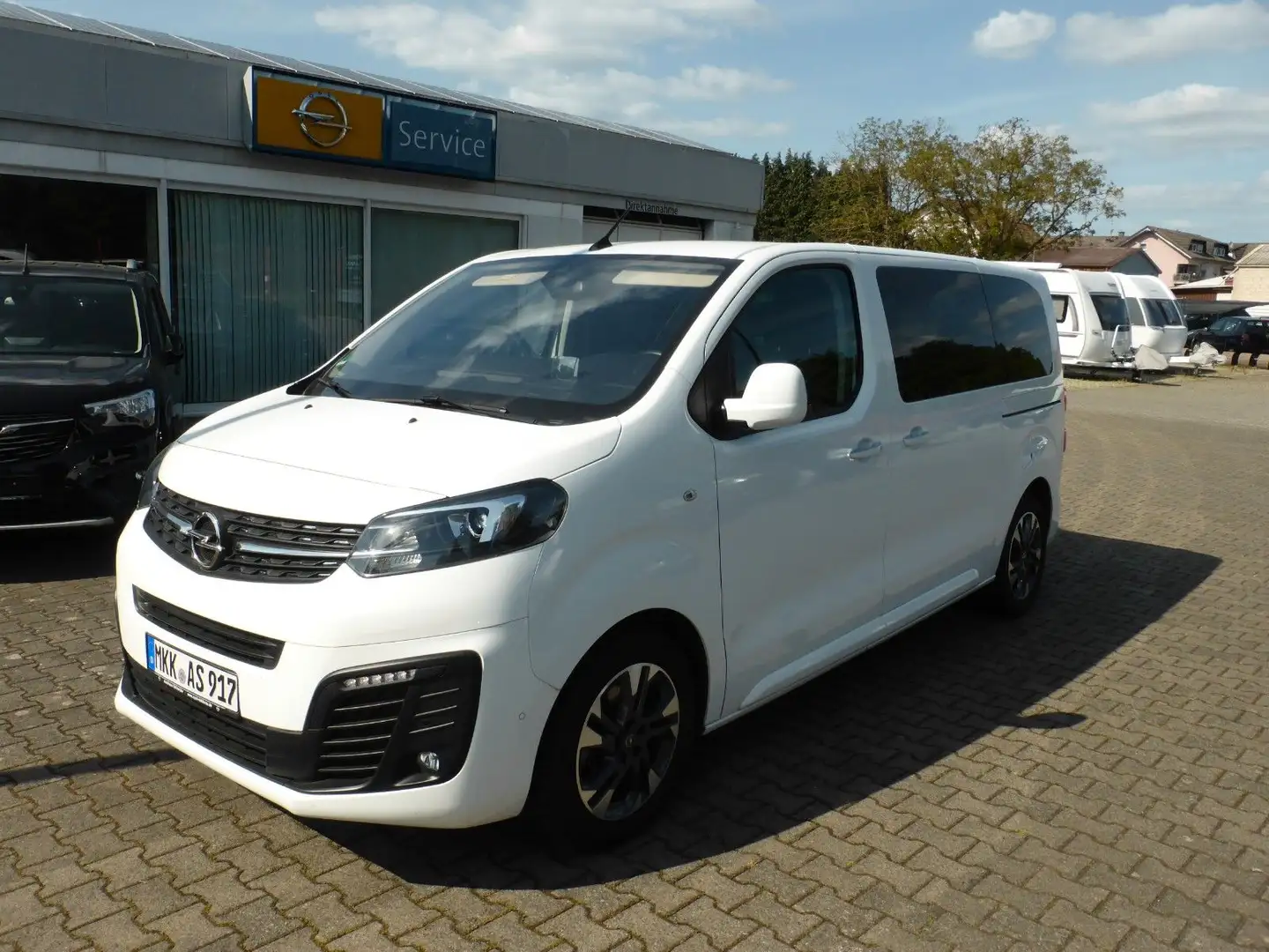 Opel Zafira Life 2.0 DTI, Leder, Navi, Standh. PaDach White - 2