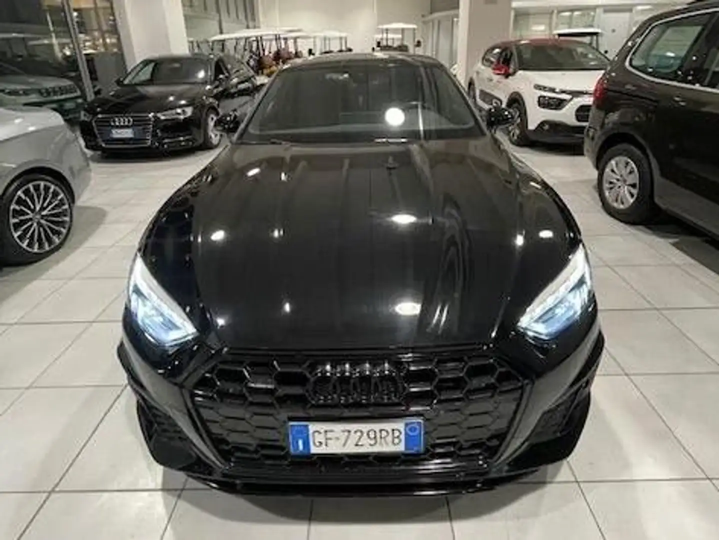 Audi A5 A5 SB 40 2.0 tdi mhev S line quattro 204 s-tronic Nero - 1