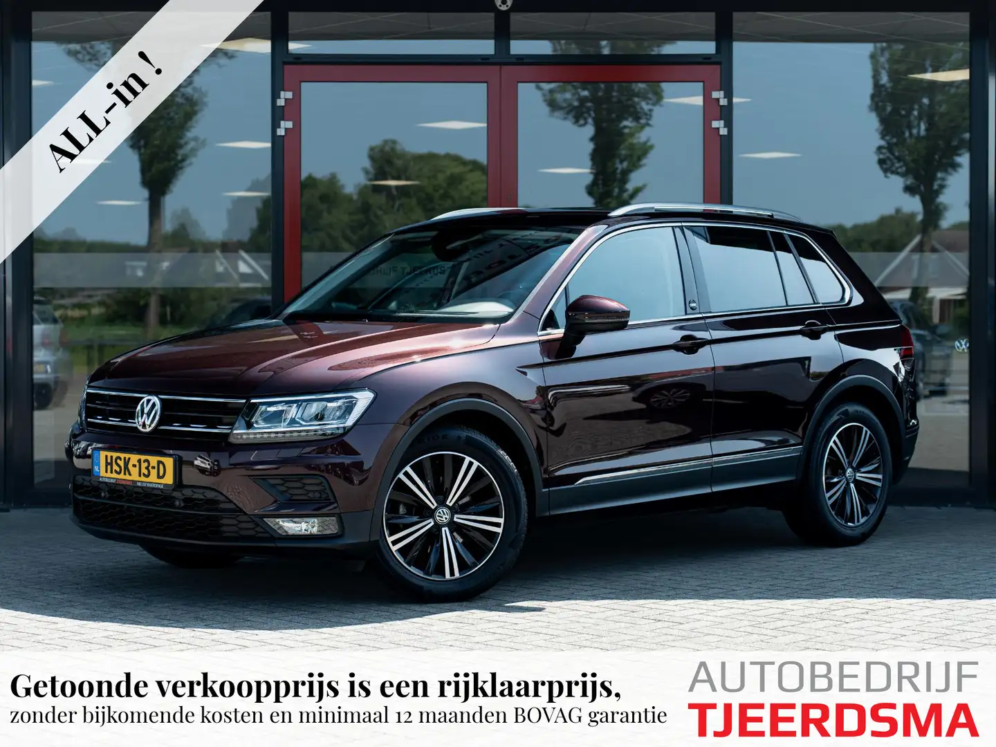 Volkswagen Tiguan 1.4 TSI ACT Comfortline Business | Trekhaak (elect Rood - 1