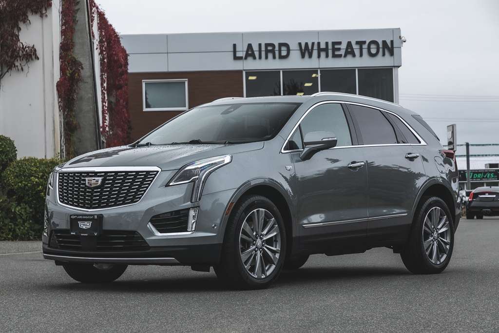Silver 2023 Cadillac XT5 SUV / Crossover Four-Wheel Drive Automatic