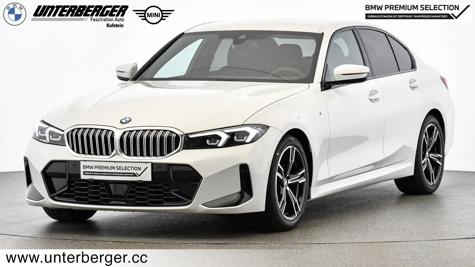 BMW 318 d Limousine G20 B47 M-Sportpaket HiFi DAB Blanc - 1