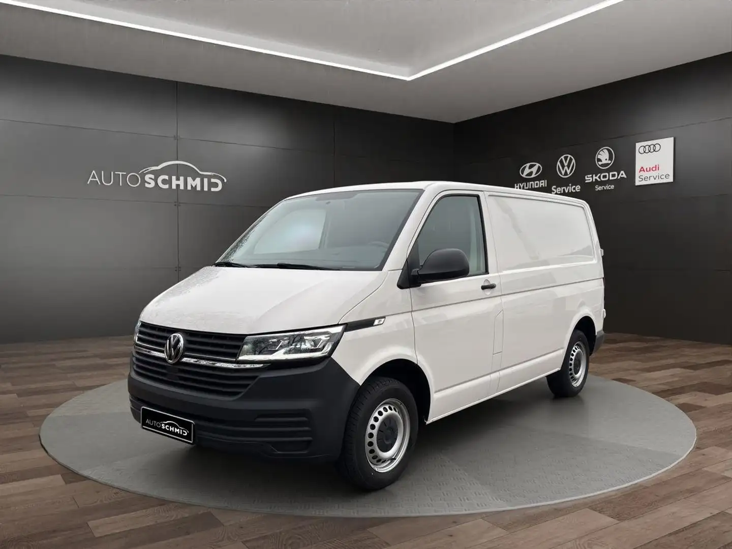 Volkswagen T6.1 Transporter Kasten 2.0 TDI GRA LED KLIMA Biały - 1