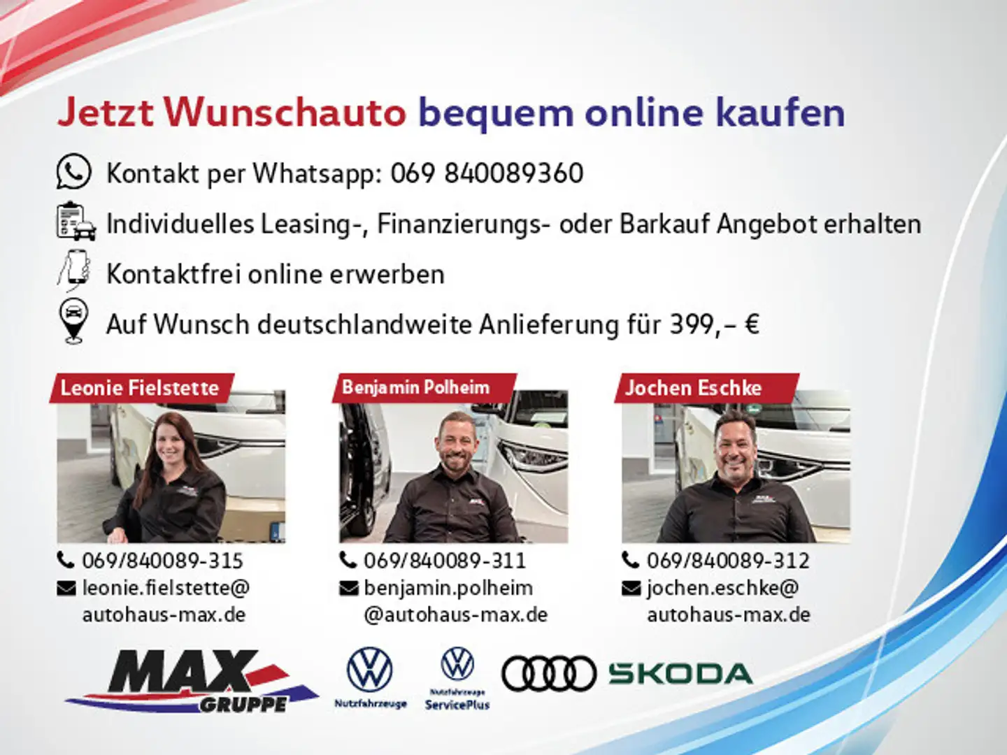 Volkswagen Caddy Cargo 2.0 TDI 90 kW 4M NAV+AHK+PDC Blau - 2