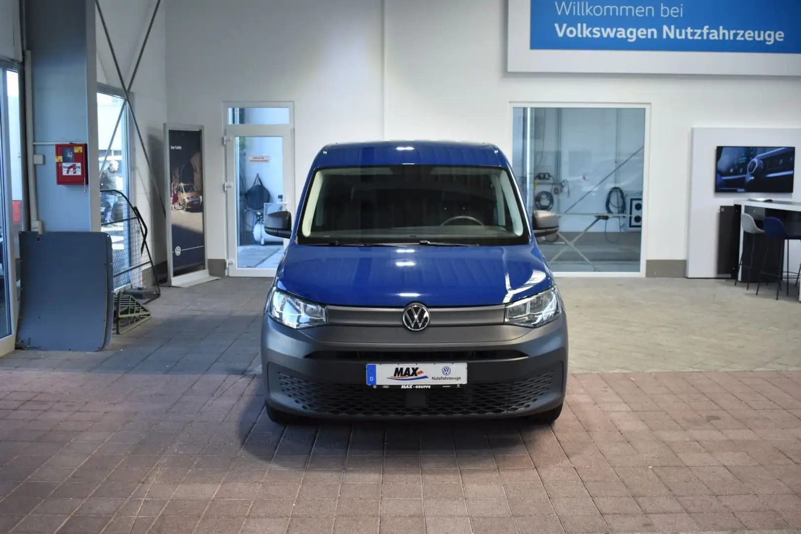 Volkswagen Caddy Cargo 2.0 TDI 90 kW 4M NAV+AHK+PDC Blau - 1