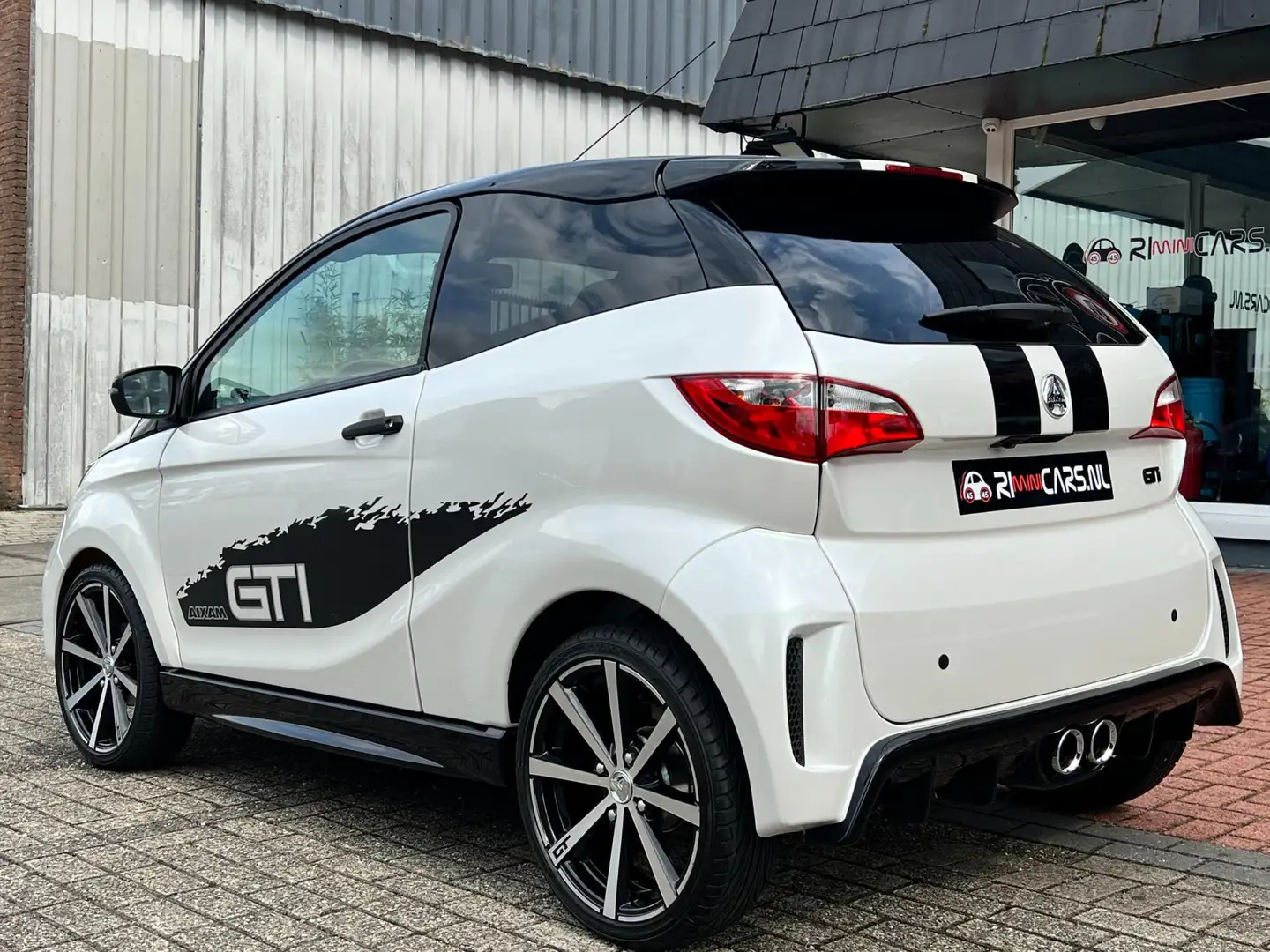 Aixam Coupe Brommobiel GTi ABS Nieuwstaat | 2021 | Garantie 45 Wit - 2