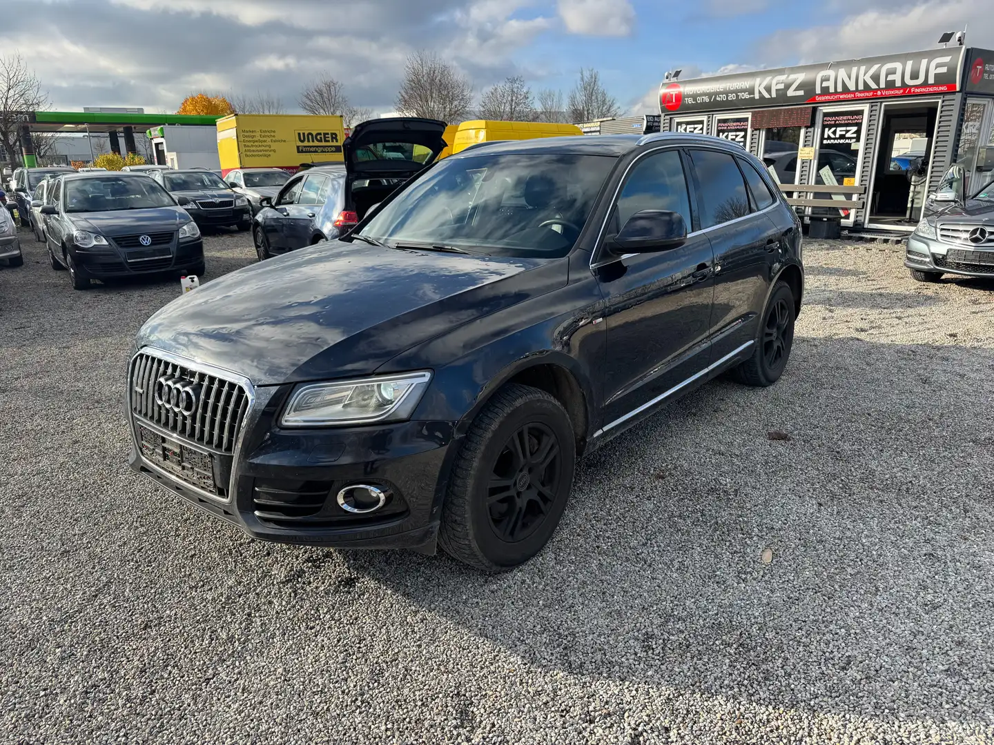 Audi Q5 3.0 TDI 180 kW quattro Kamera!Sitzheizung!Leder!! Blau - 1