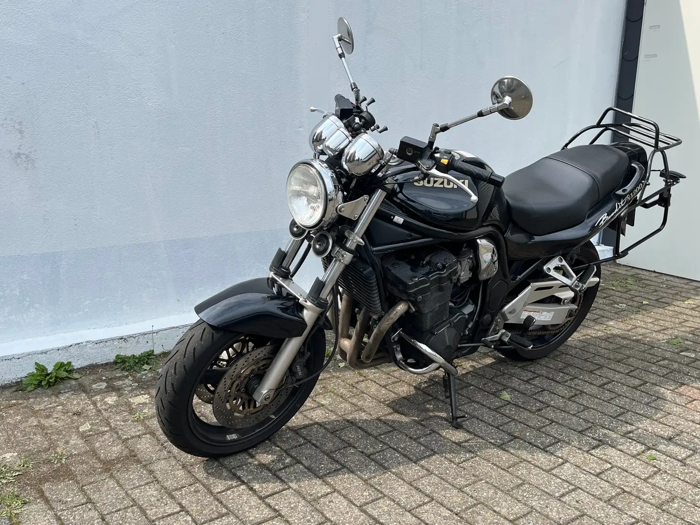 Suzuki Bandit 1200 GSF 1200 Bandit Kult GV75A Koffer Schwarz Naked Black - 1