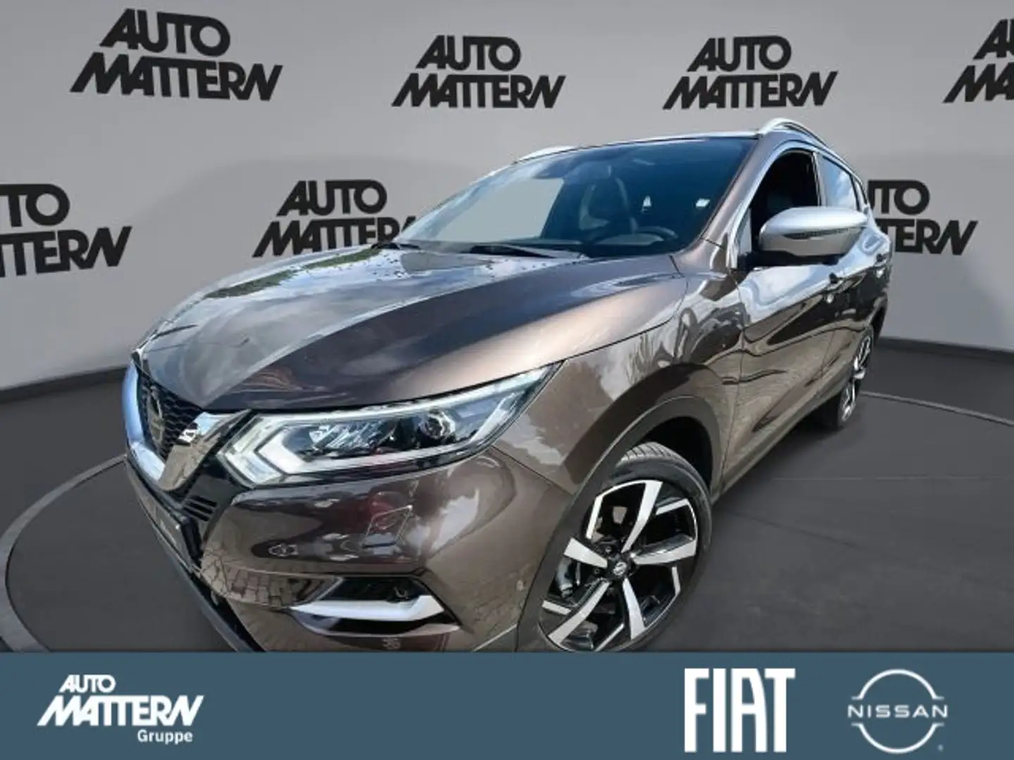 Nissan Qashqai 1.2DIG-T  Aut. Tekna+ Nappa-Leder*LED* Braun - 1