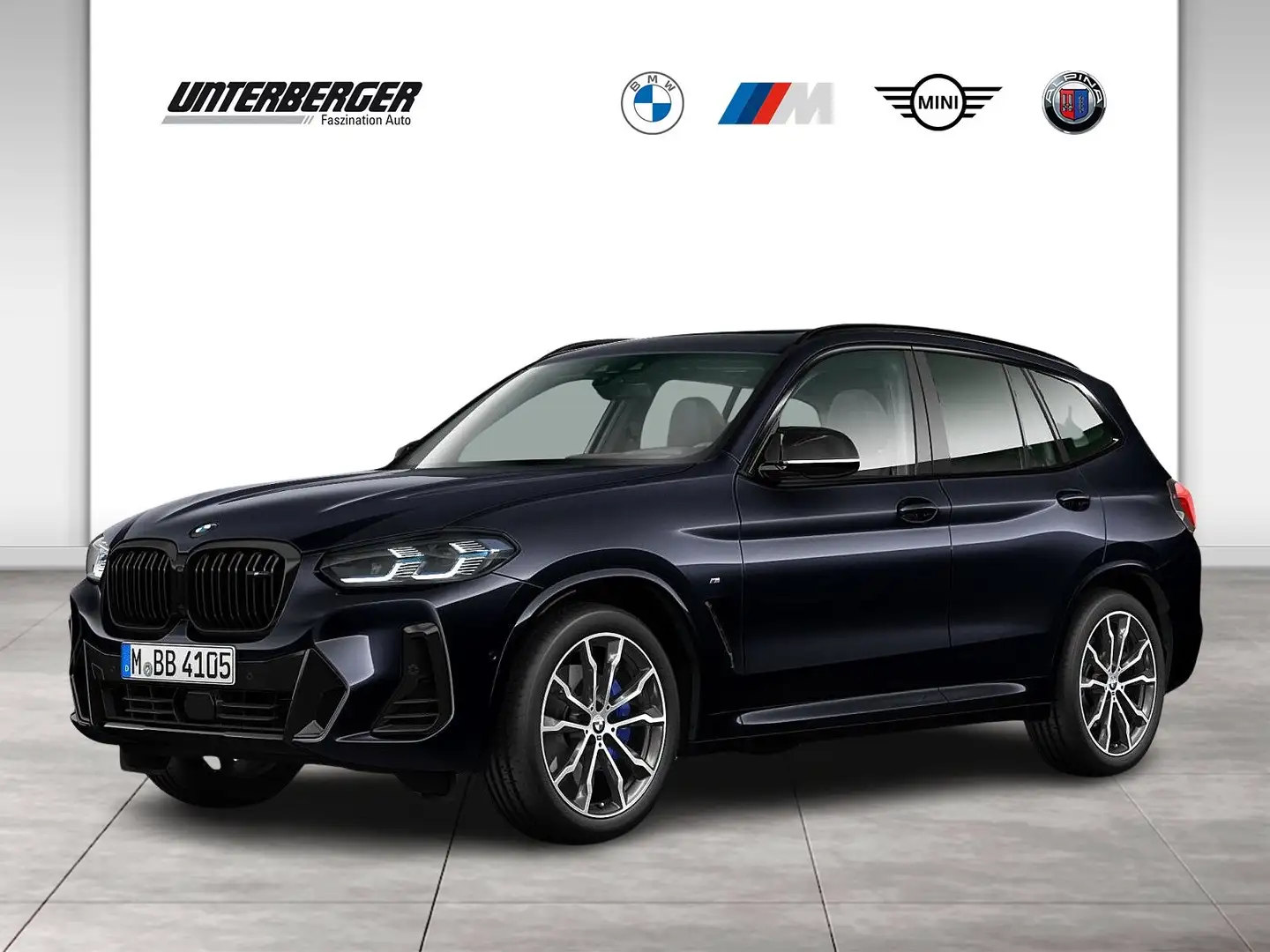 BMW X3 M 40i ACC RFK Pano HUD HiFi Laser eSitze Schwarz - 1