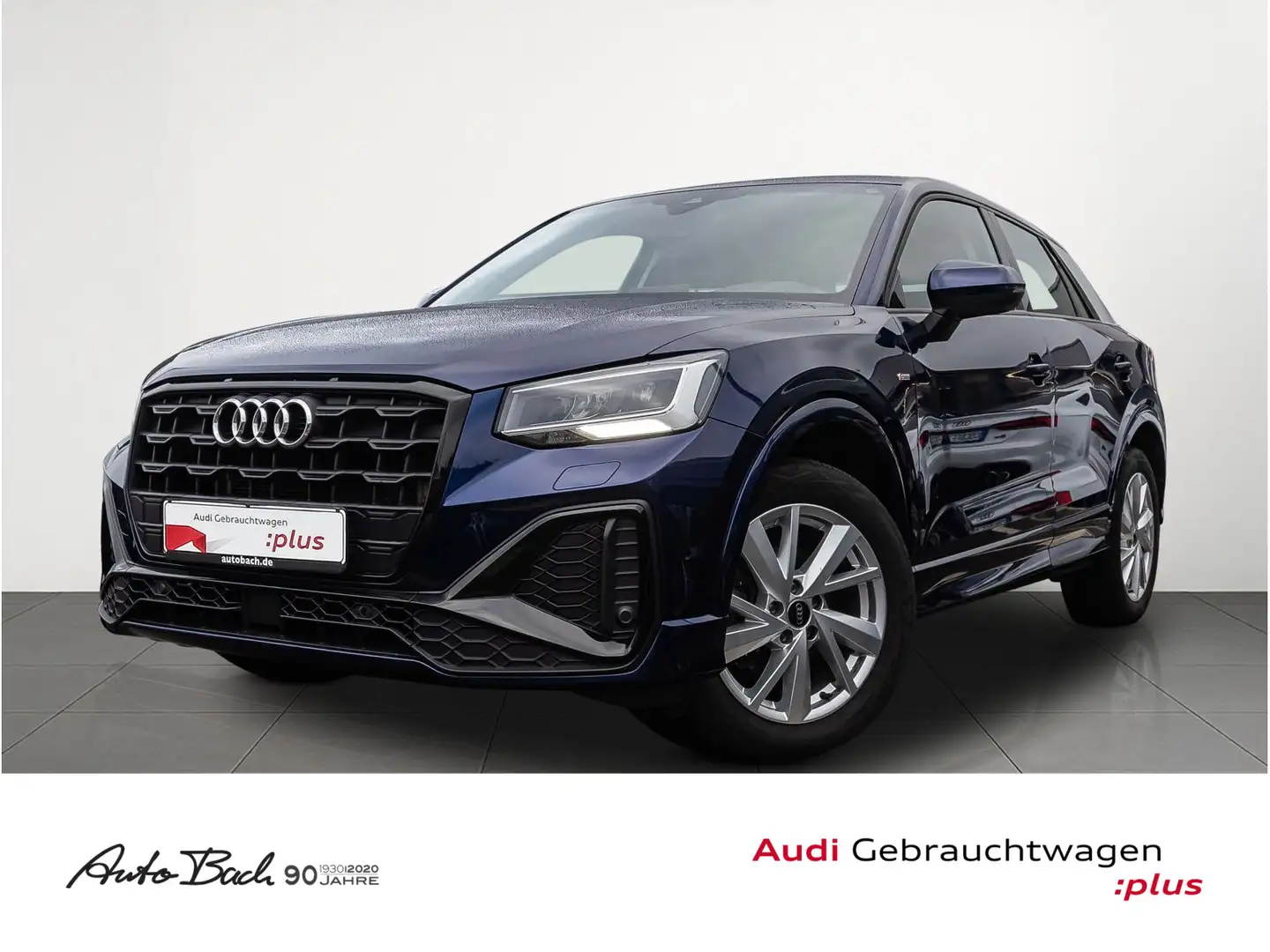 Audi Q2 S line 35TFSI Stronic Navi LED ACC EPH DAB Blau - 1