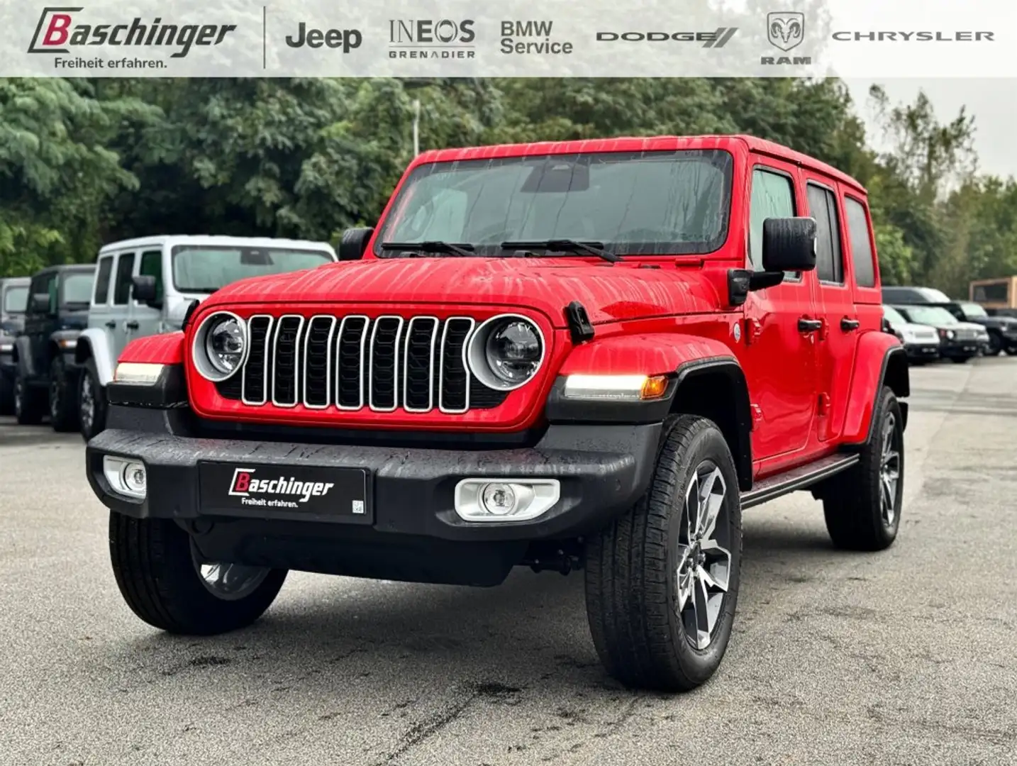 Jeep Wrangler Sahara PHEV 380 PS 4xe Rot - 1