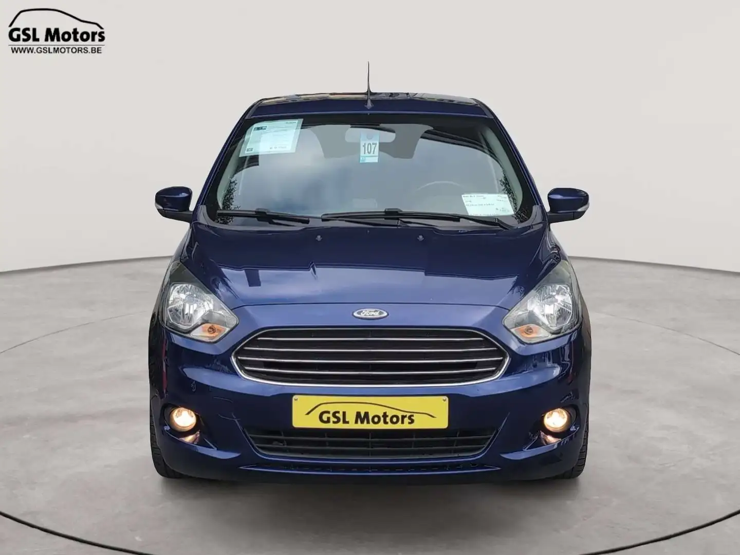 Ford Ka/Ka+ 1.2i 85cv Bleue 01/2018 52.647km! Airco GPS Radio Bleu - 2