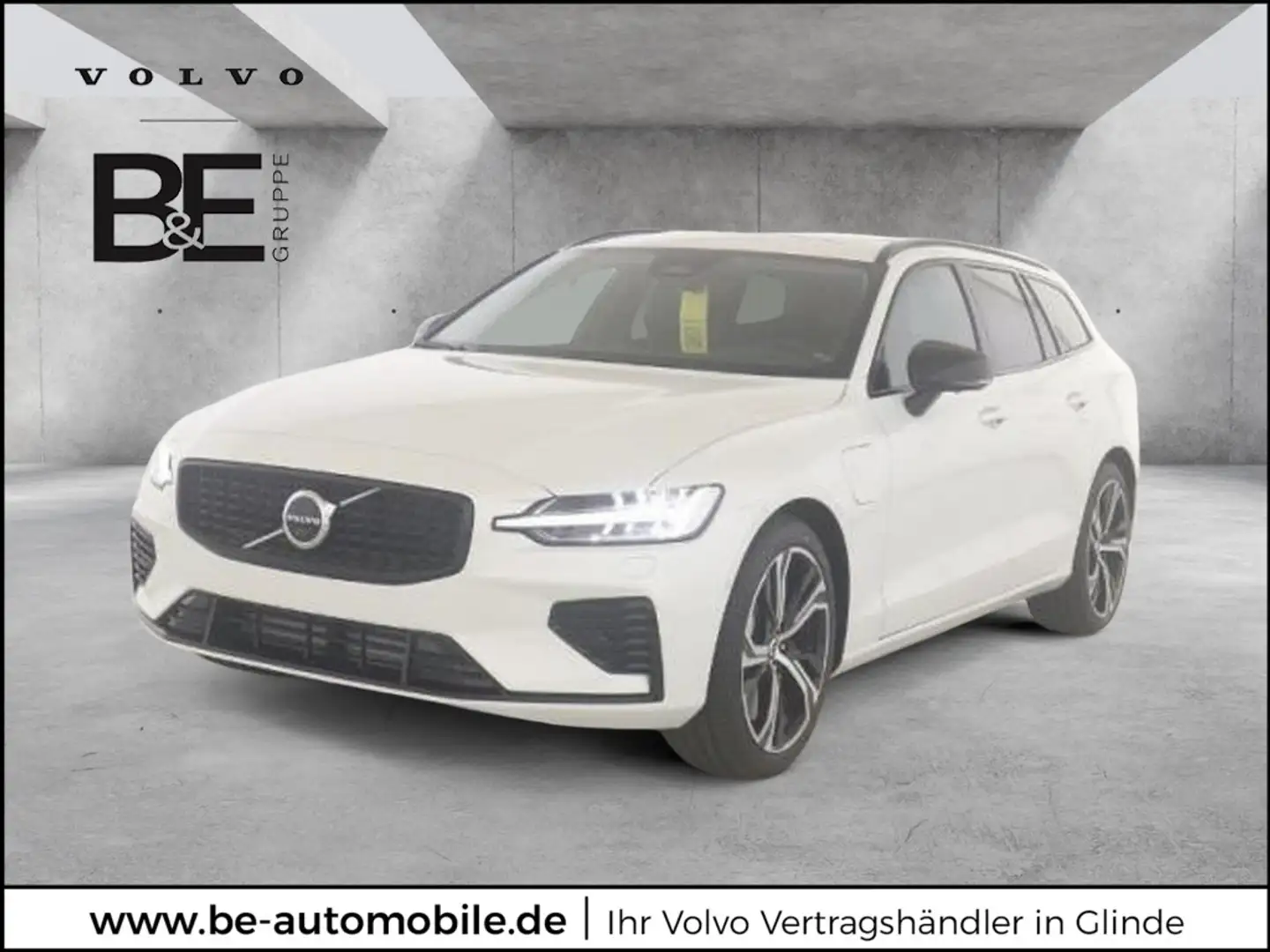Volvo V60 T8 Ultra Dark Recharge Plug-In Hybrid AWD Weiß - 1