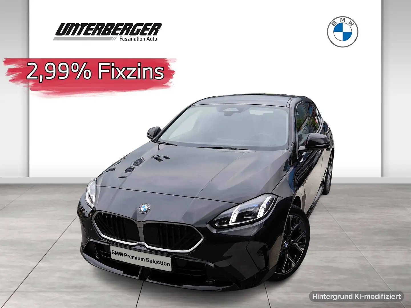 BMW 120 M-Sport Design abzüglich Fin Bonus € 1.750,- Schwarz - 1