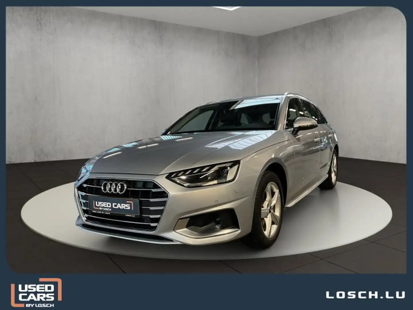 Audi A4 Advanced+35TDI+S-Tronic+LED Argent - 1