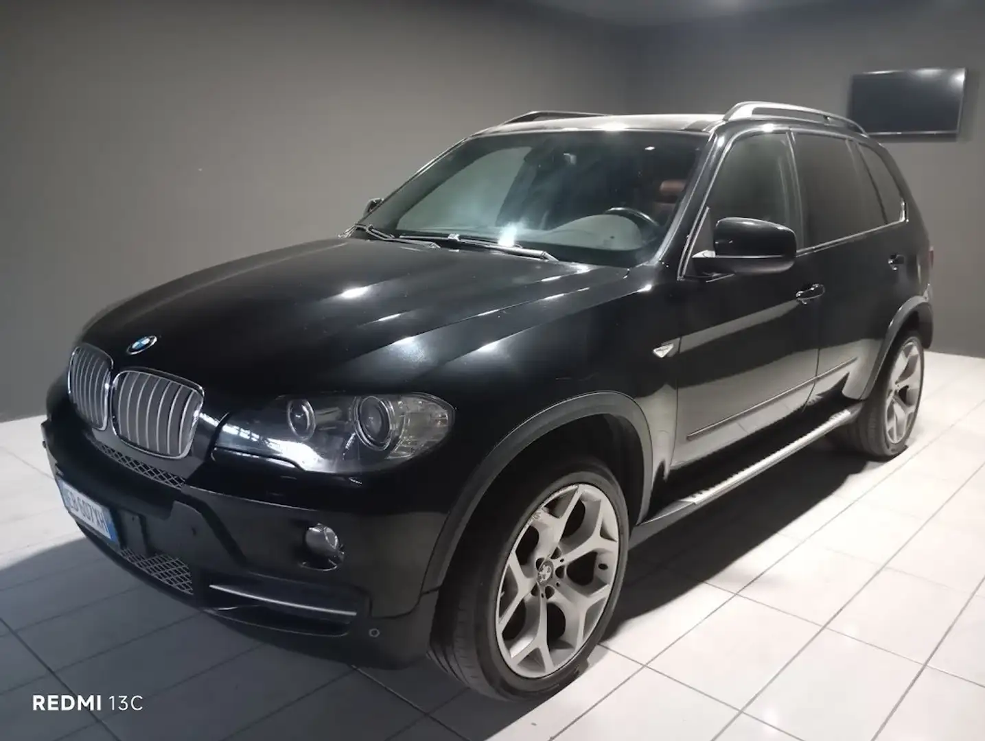BMW X5 X5 E70 xdrive35d (3.0sd) Futura auto Nero - 2