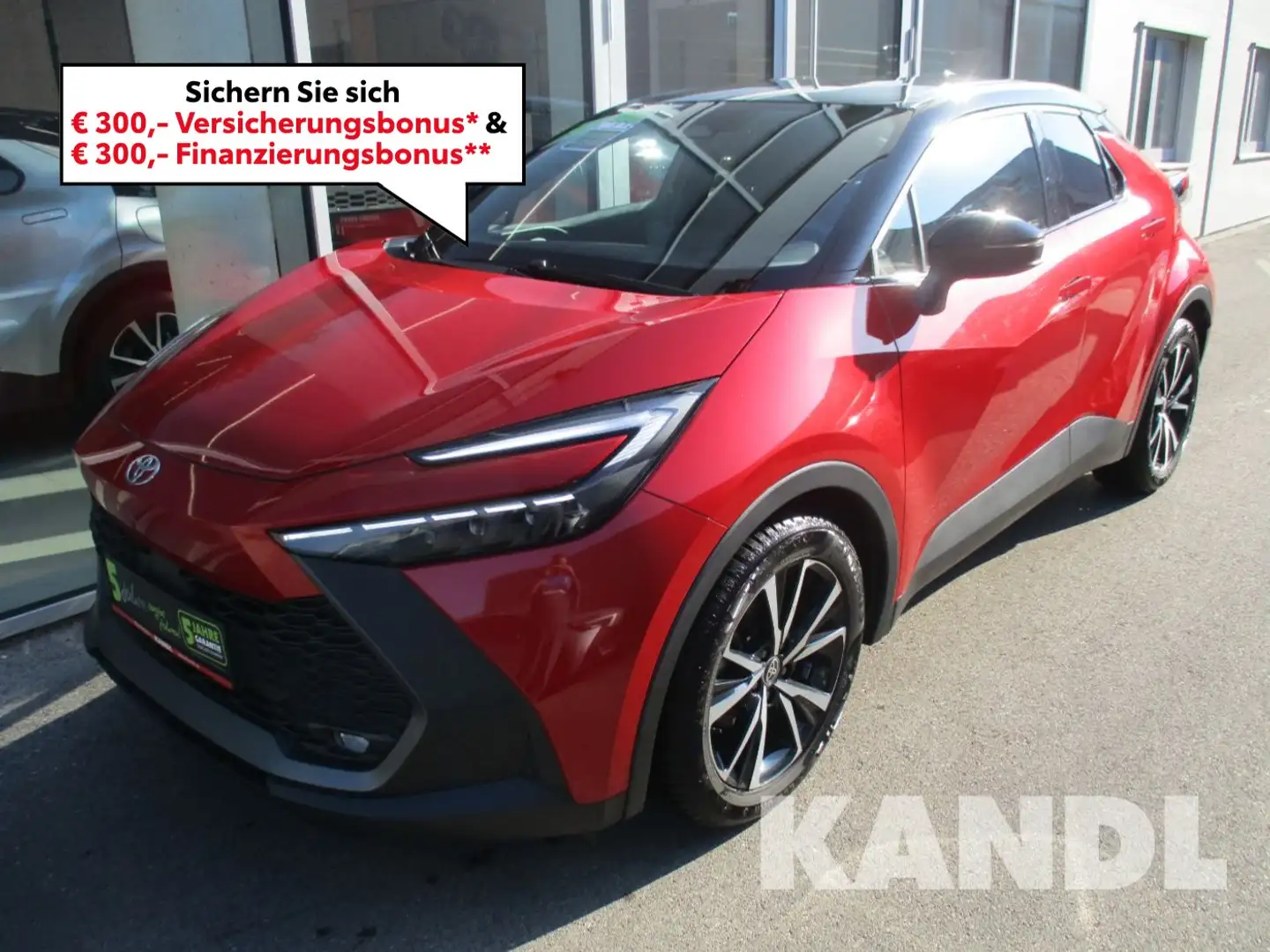 Toyota C-HR 1.8 FWD Active Drive ACC+LED+Navi+SHZ+Kam. Rot - 1