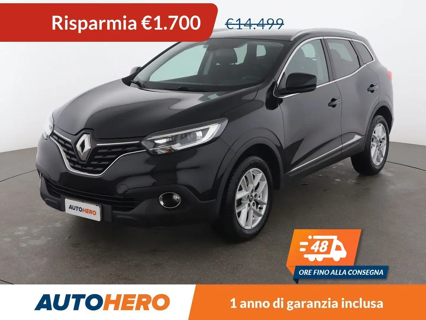 Renault Kadjar 1.5 dCi Sport Edition 110 CV Noir - 1