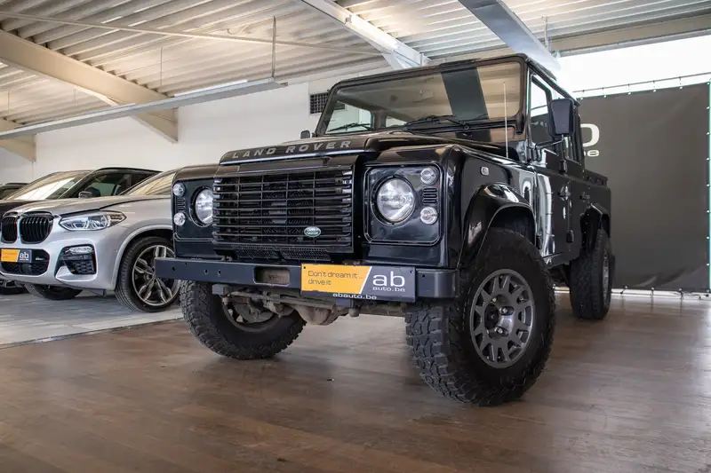 Land Rover Defender 2.4, 110, DOUBLE CAB, CREW CAB, PICK UP, LICHTE VRACHT 100% AFTREKBAAR