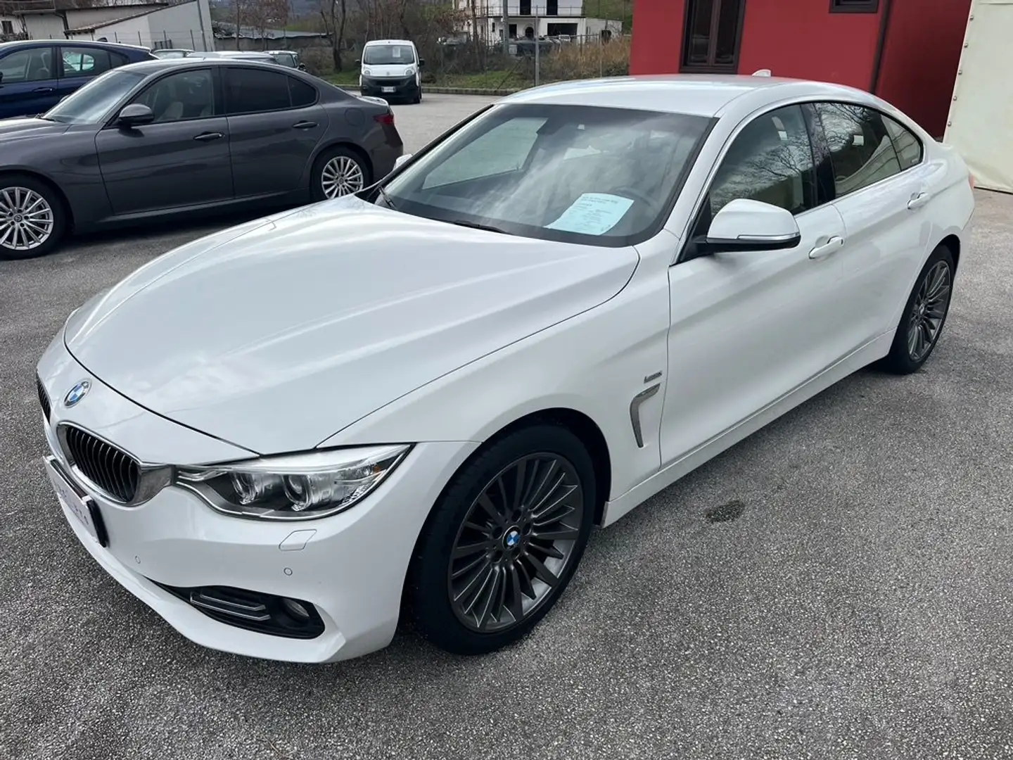 BMW 420 420d Gran Coupe Luxury 190cv Wit - 1