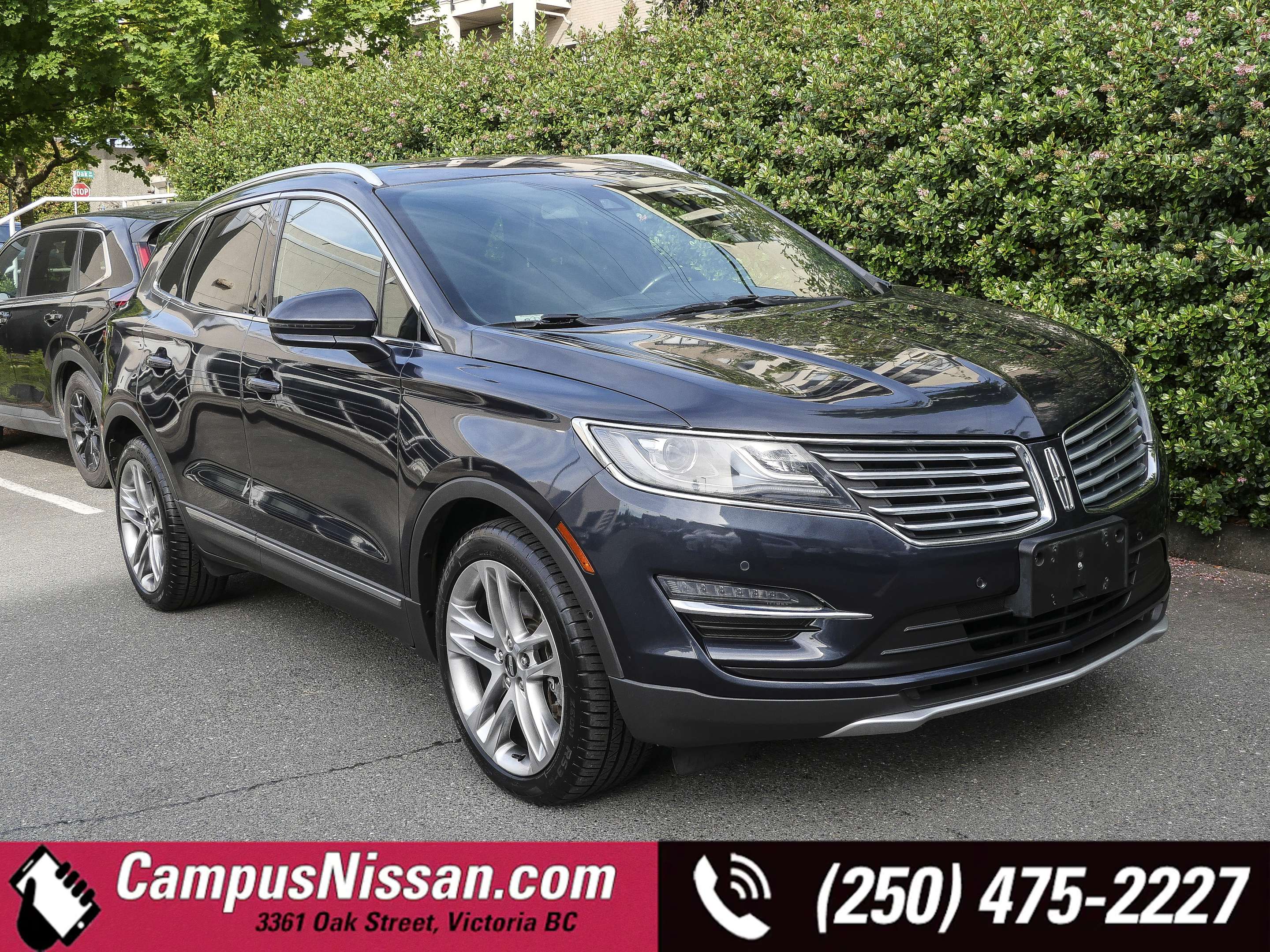 Blue 2015 Lincoln MKC SUV / Crossover All-Wheel Drive 6-Speed Automatic