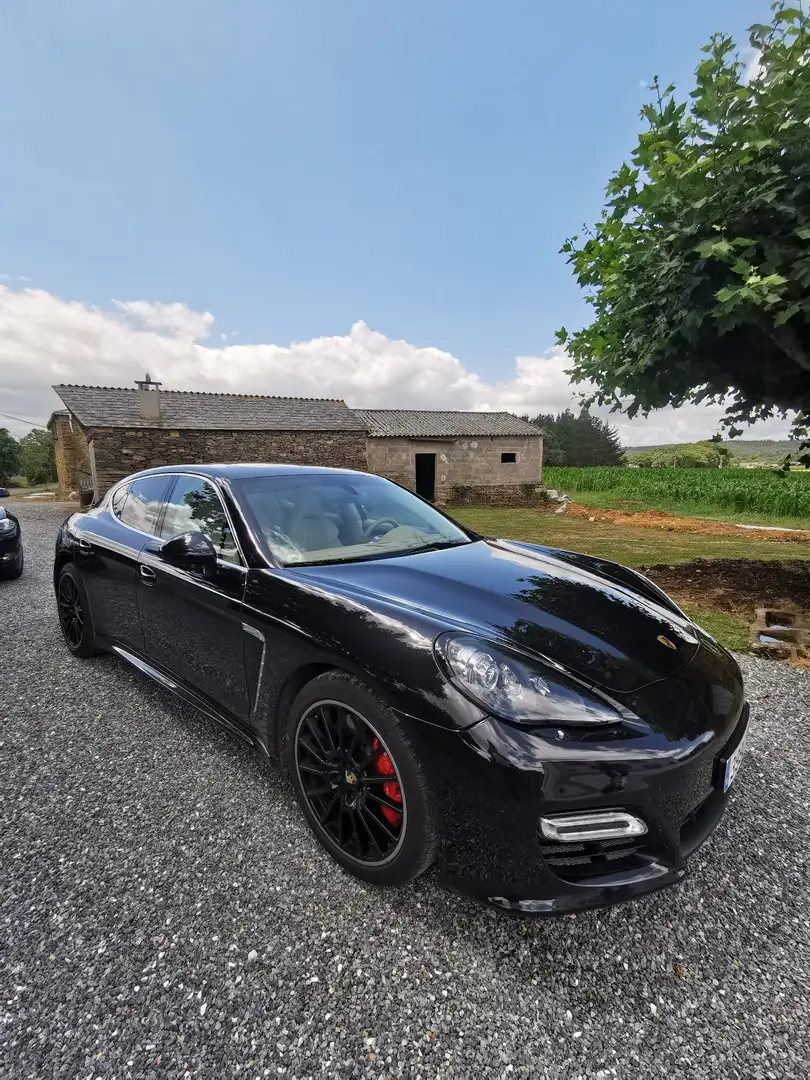 Porsche Panamera Turbo Aut. Negro - 1