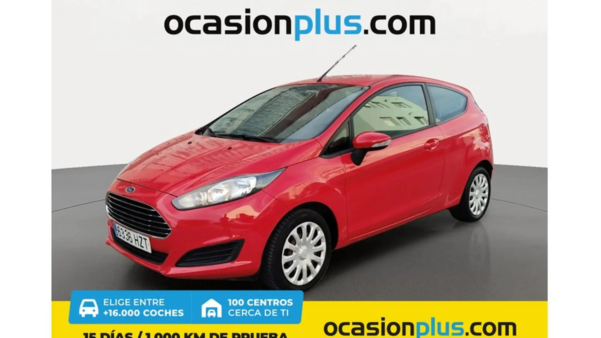Ford Fiesta 1.25 Trend Rojo - 1