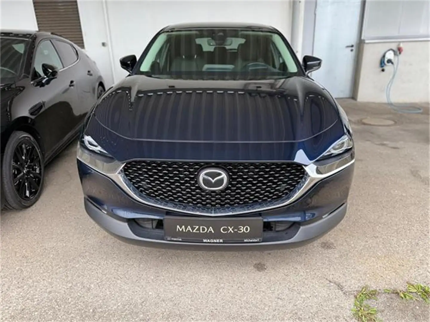 Mazda CX-30 G122 Comfort+/SO/ST Aut. servicegepflegt Blauw - 2