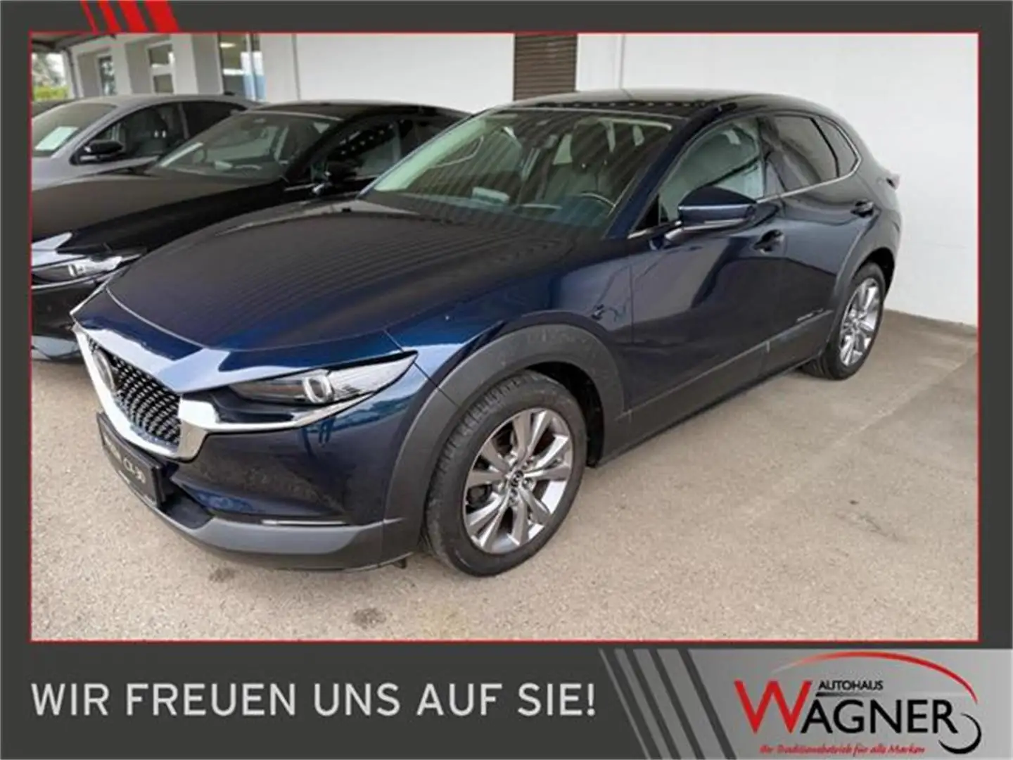 Mazda CX-30 G122 Comfort+/SO/ST Aut. servicegepflegt Blauw - 1
