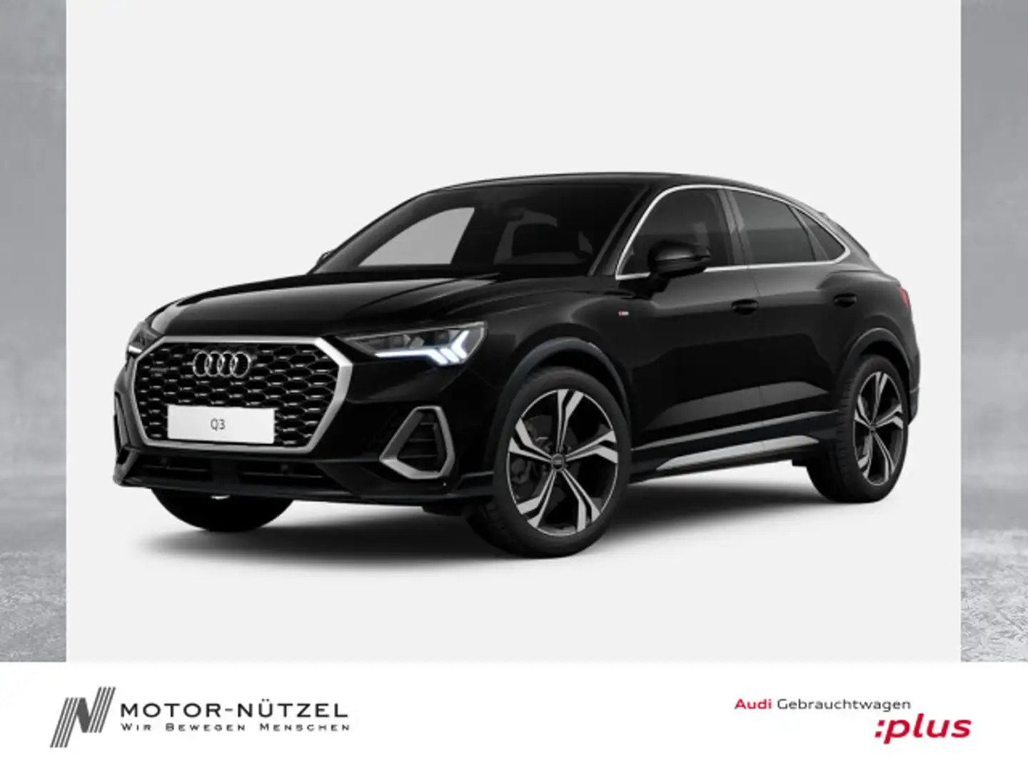 Audi Q3 35 TFSI S-TR S-LINE MATRIX+NAVI+AHK Grau - 1