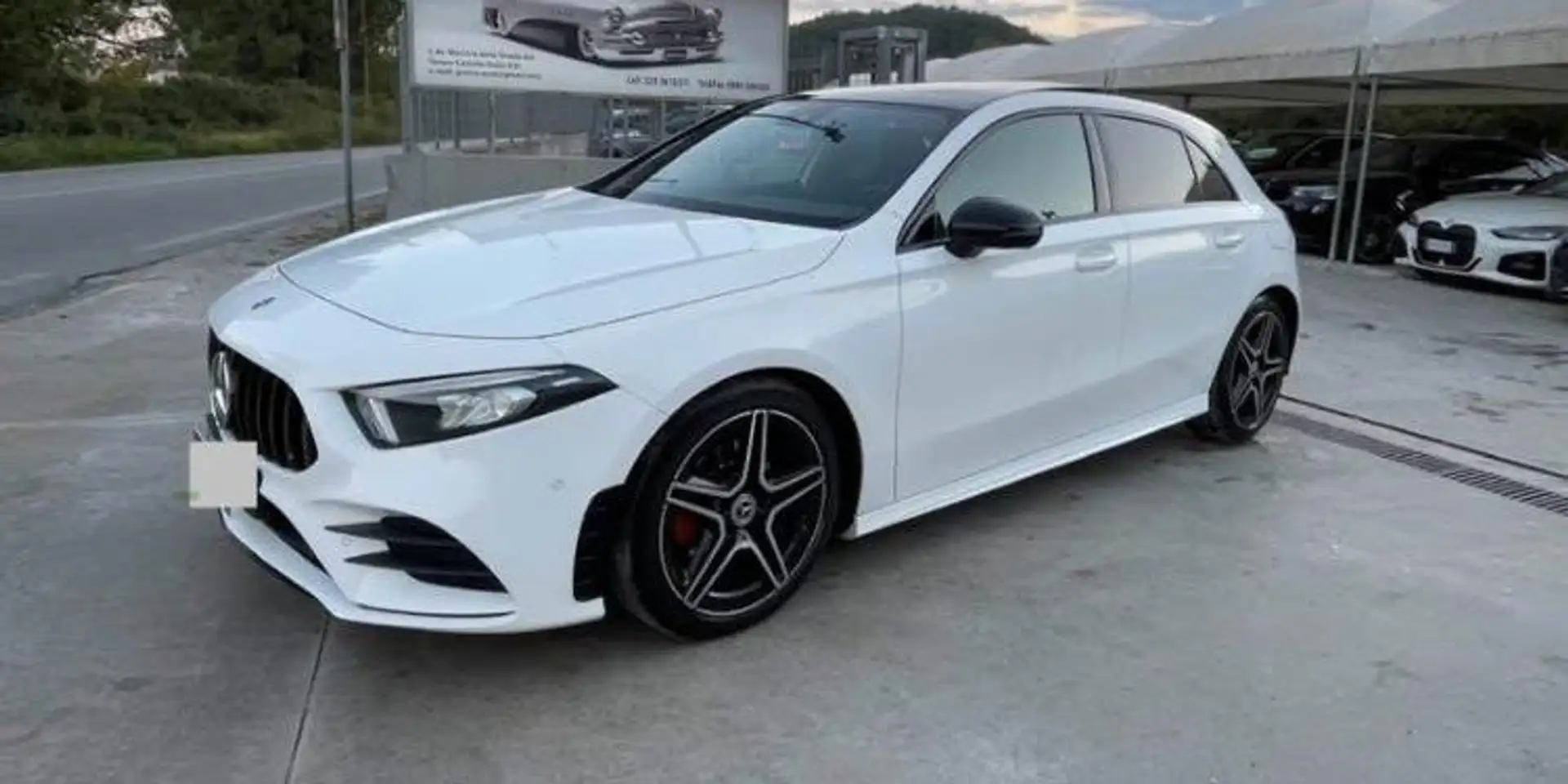 Mercedes-Benz A 180 d AMG PREMIUM-TETTO APRIBILE-LUCI AMBIENTE Bianco - 1