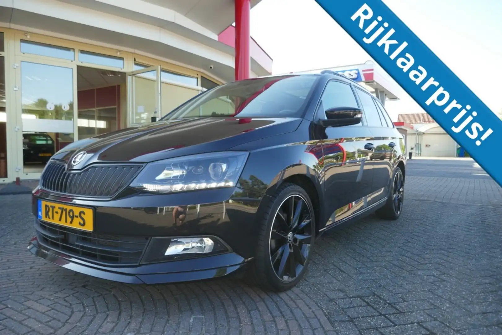 Skoda Fabia 1.0 TSI MONTE CARLO  PANODAK/TREKHAAK/NAVI/NL-AUTO Zwart - 1