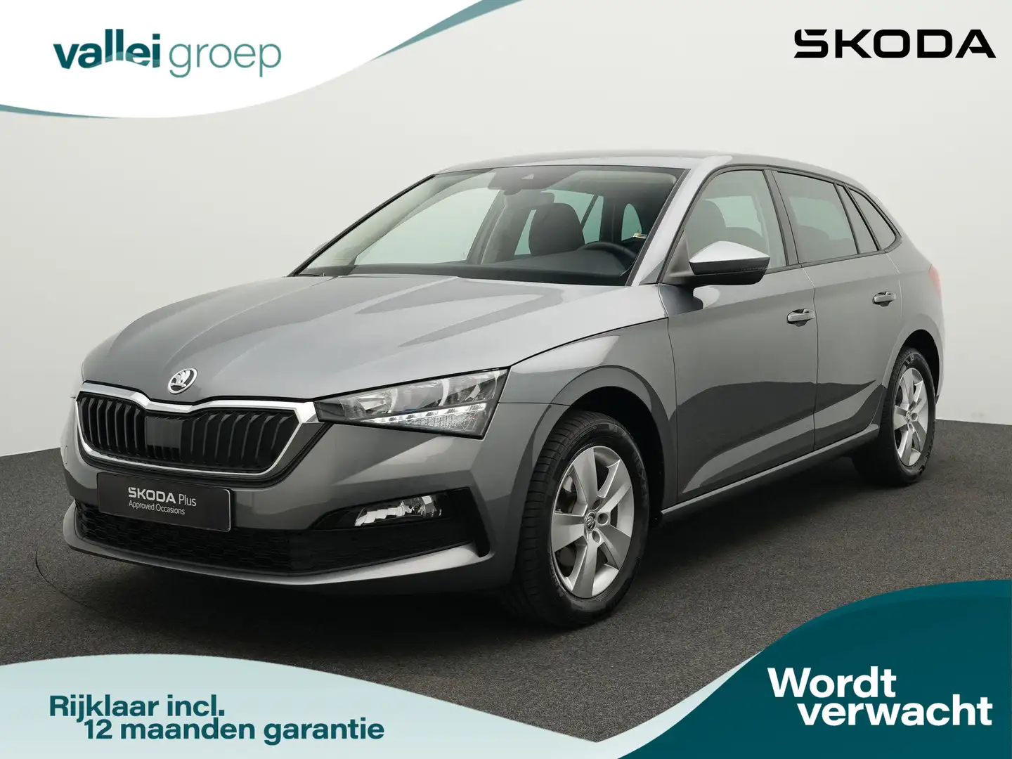 Skoda Scala 1.0 TSI 110 pk Ambition | Apple Carplay / Android Grijs - 1