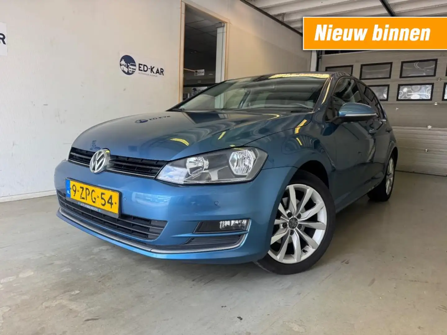 Volkswagen Golf 1.4 TSI ACT Business Edition CLIMA NAVI 2de EIG. C Bleu - 1