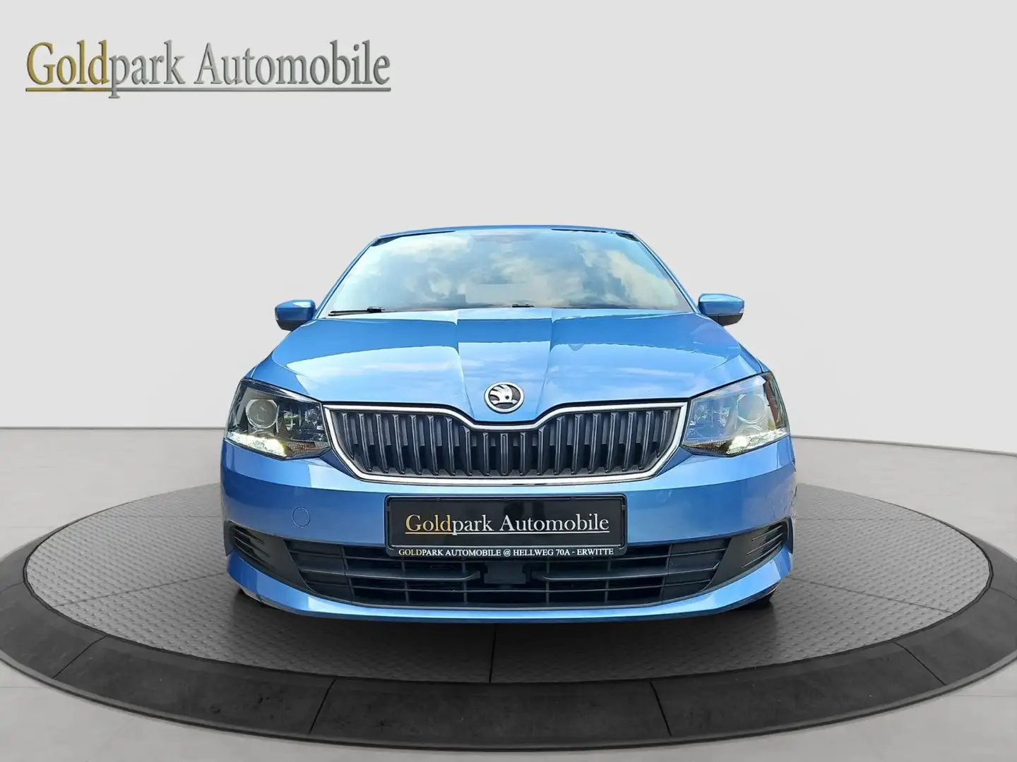 Skoda Fabia Ambition/PDC/AUTOMATIK/GARANTIE 12M! Bleu - 2