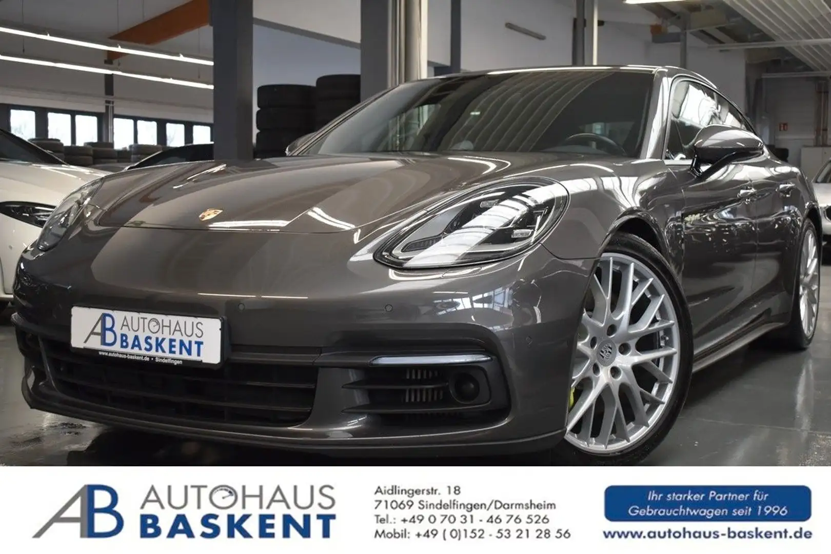 Porsche Panamera 4 E-Hybrid*PANO*KAMERA*BOSE*LED*MEMORY* Grau - 1