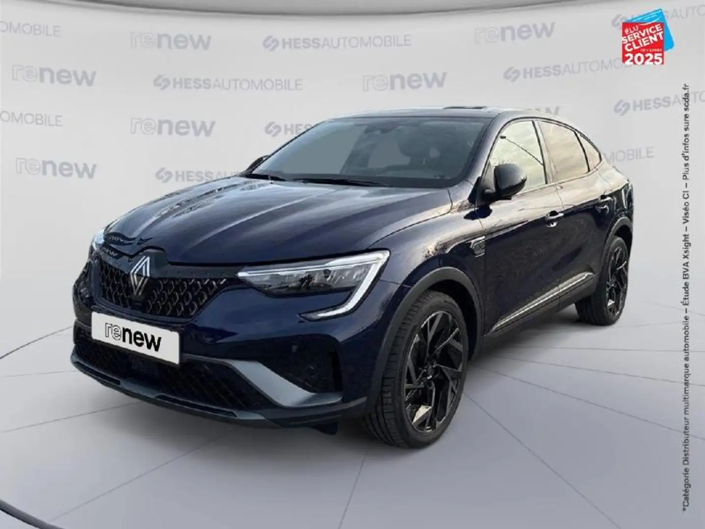 Renault Arkana 1.3 TCe 160ch mild hybrid esprit Alpine EDC -23 Bleu - 1
