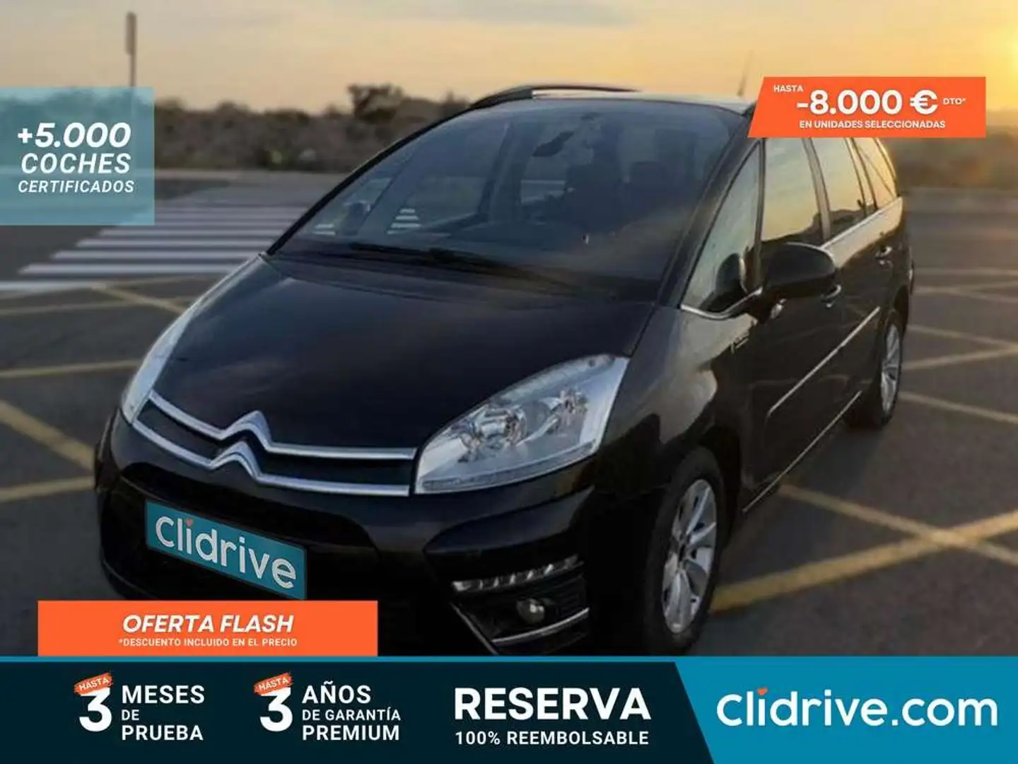 Citroen C4 1.6 HDi 110cv Seduction Negro - 1