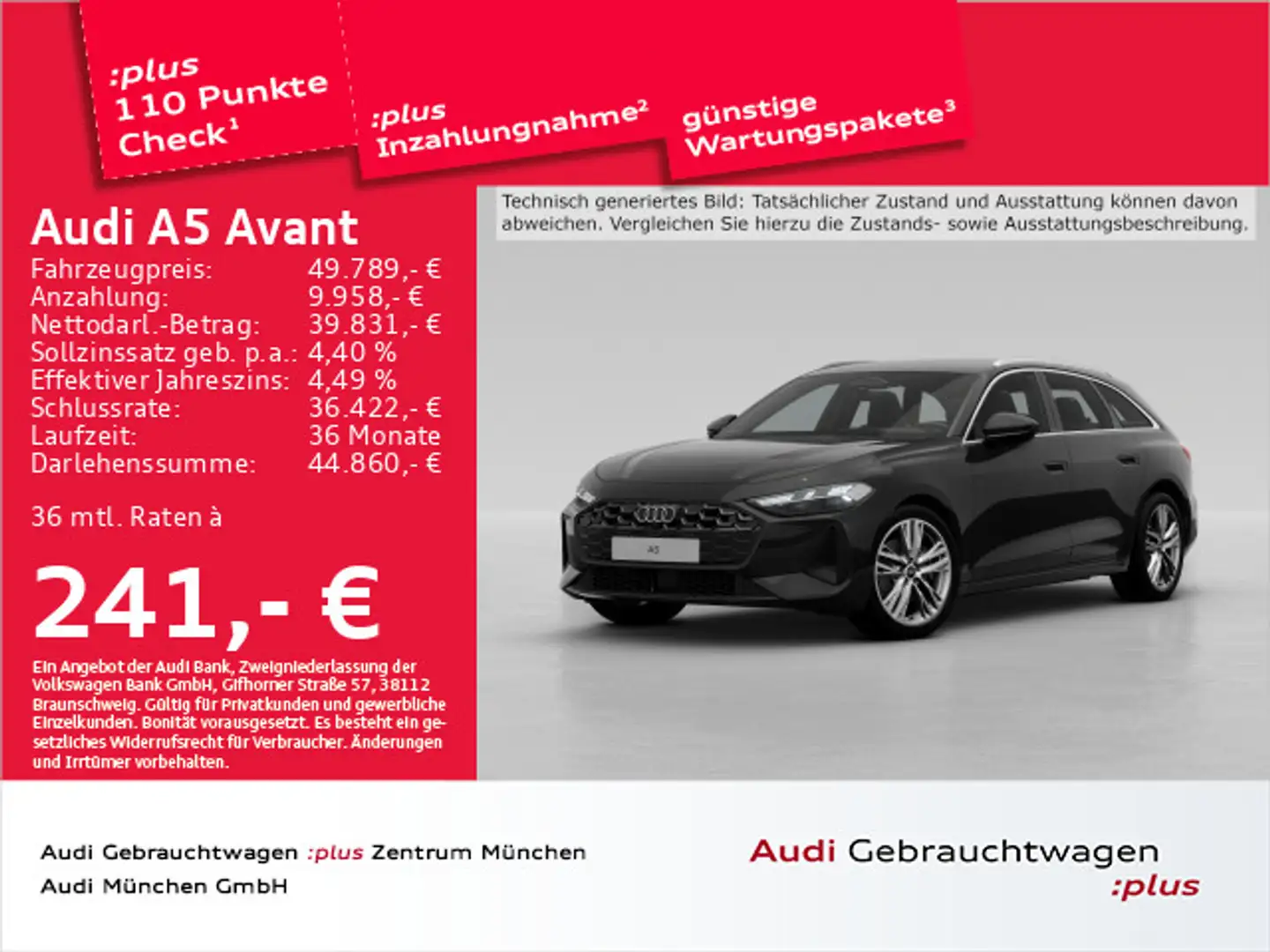 Audi A5 TFSI S tronic S line Matrix/ACC/HUD/Kam Schwarz - 1