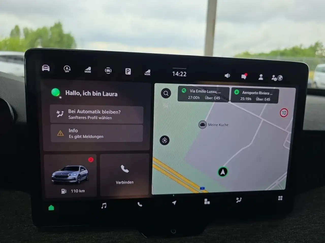 Skoda Superb Combi 2,0TDI DSG Navi/DCC/ACC/Kamera/Sitzhz., миниатюра 24