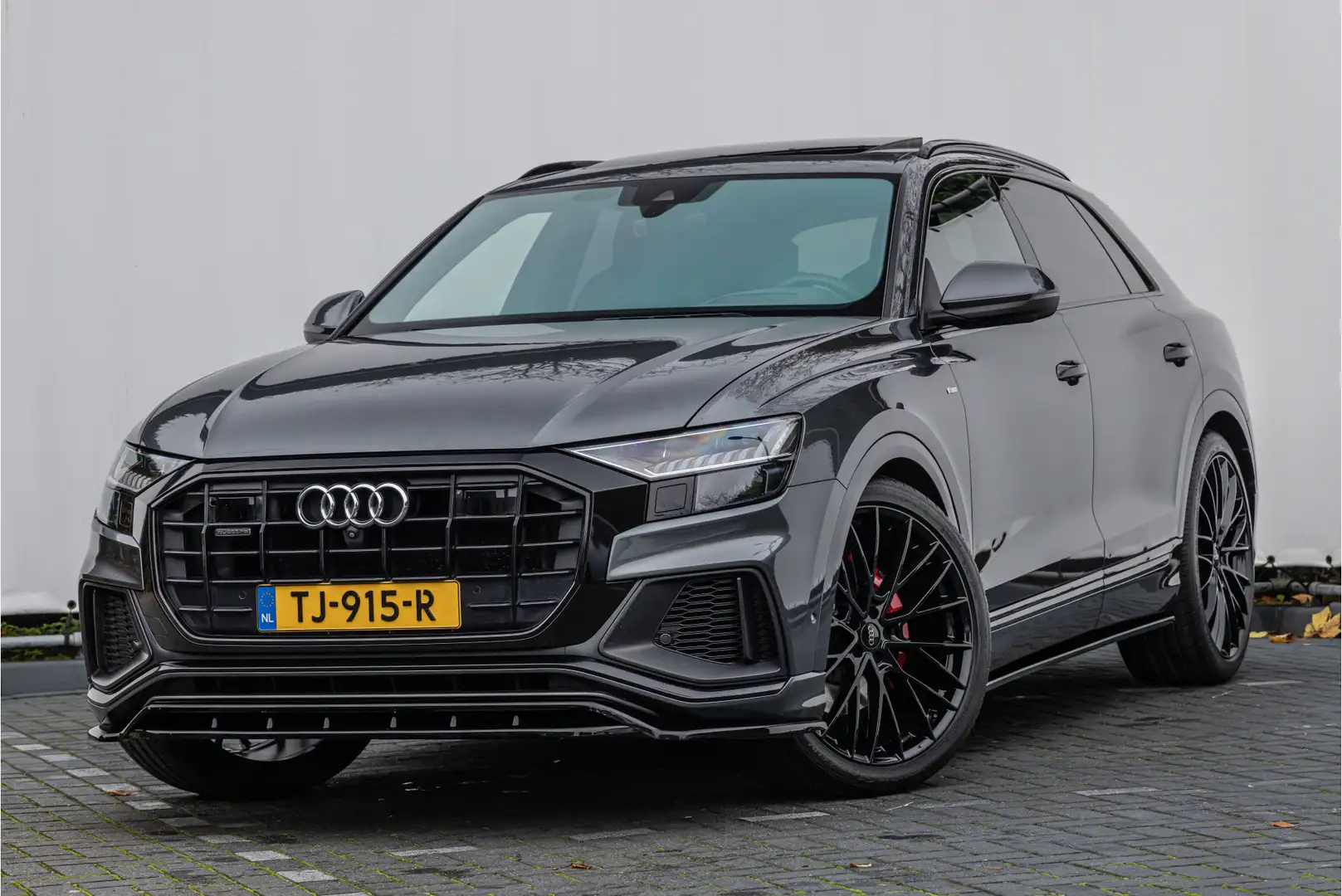 Audi Q8 50 TDI 286pk Quattro S-line S-stoelen 4-wielsturin Gris - 1