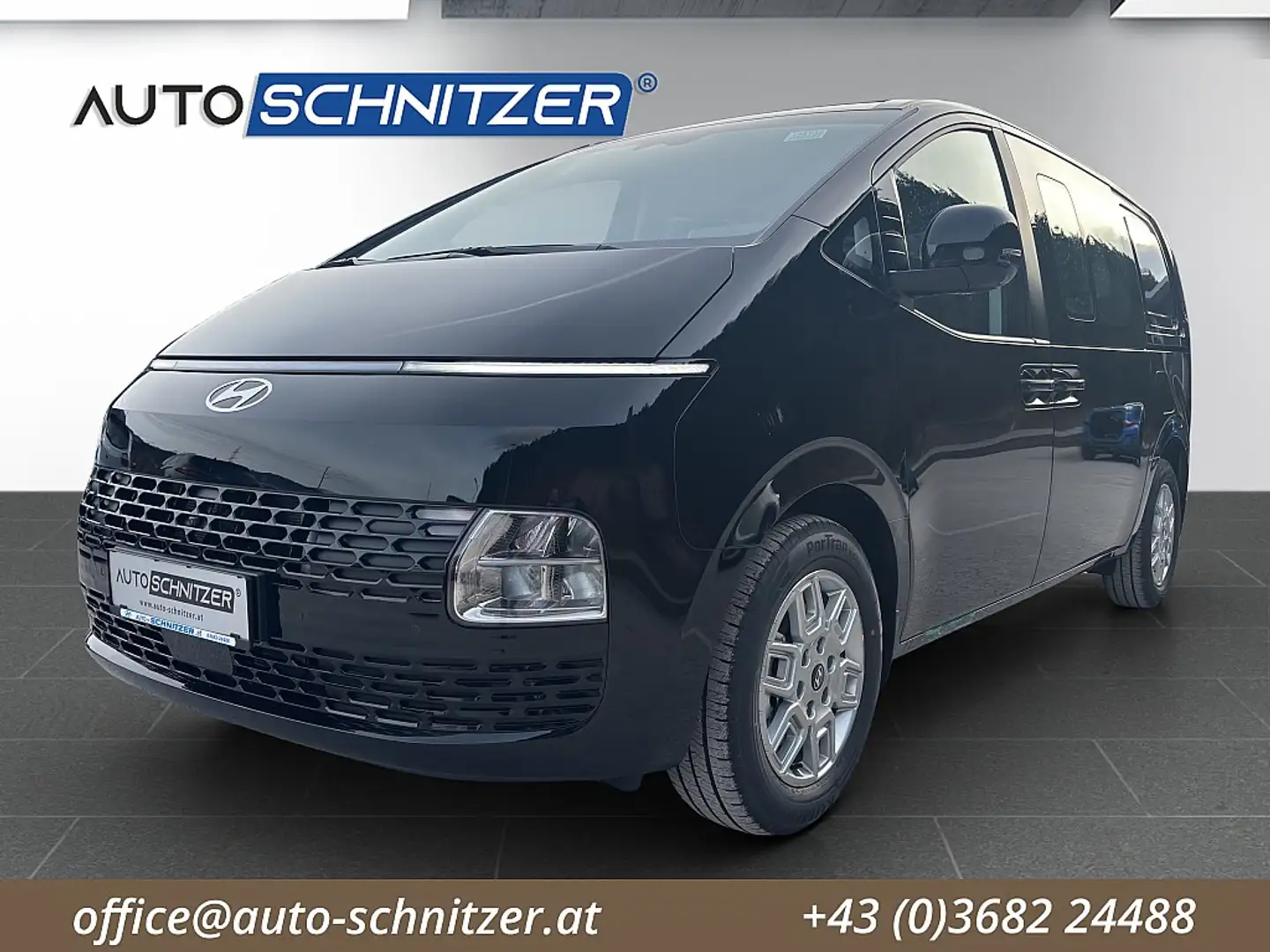 Hyundai STARIA Staria Transporter DoKa 1.6 T-GDI HEV Schwarz - 1